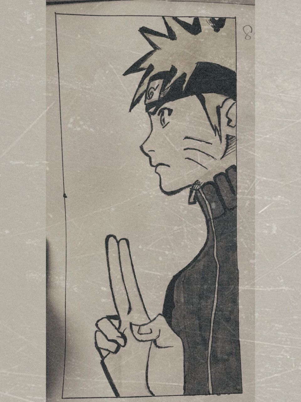 火影忍者 | 漩涡鸣人手绘(附过程) "勇往直前,说到做到,这就是我的