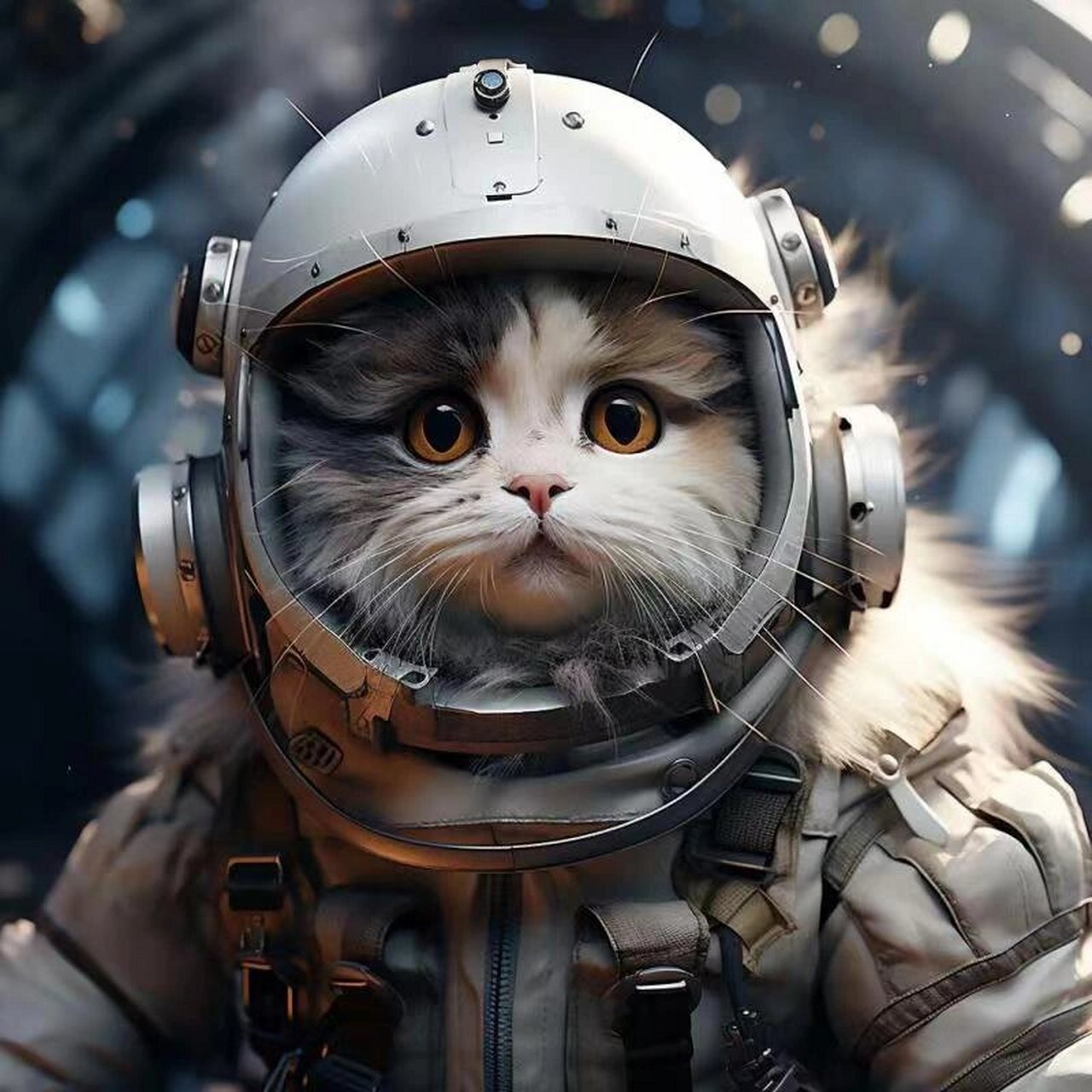 头像分享|宇航员喵星人|探索太空 探索太空的喵星人