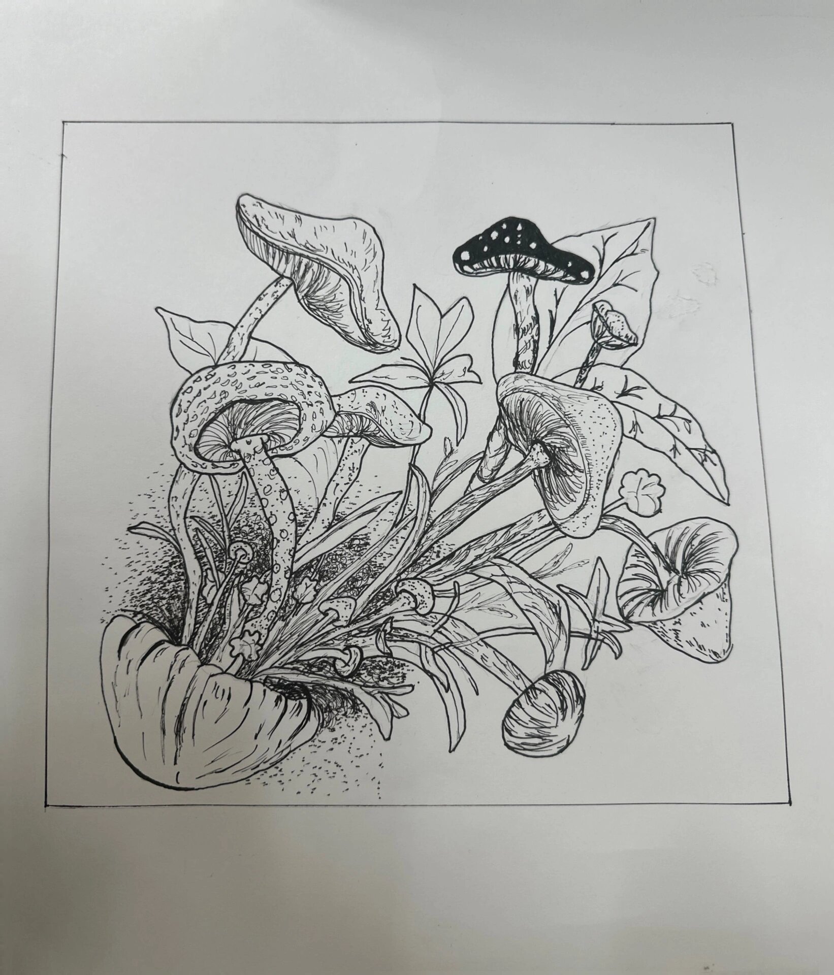 平面构成～聚散
