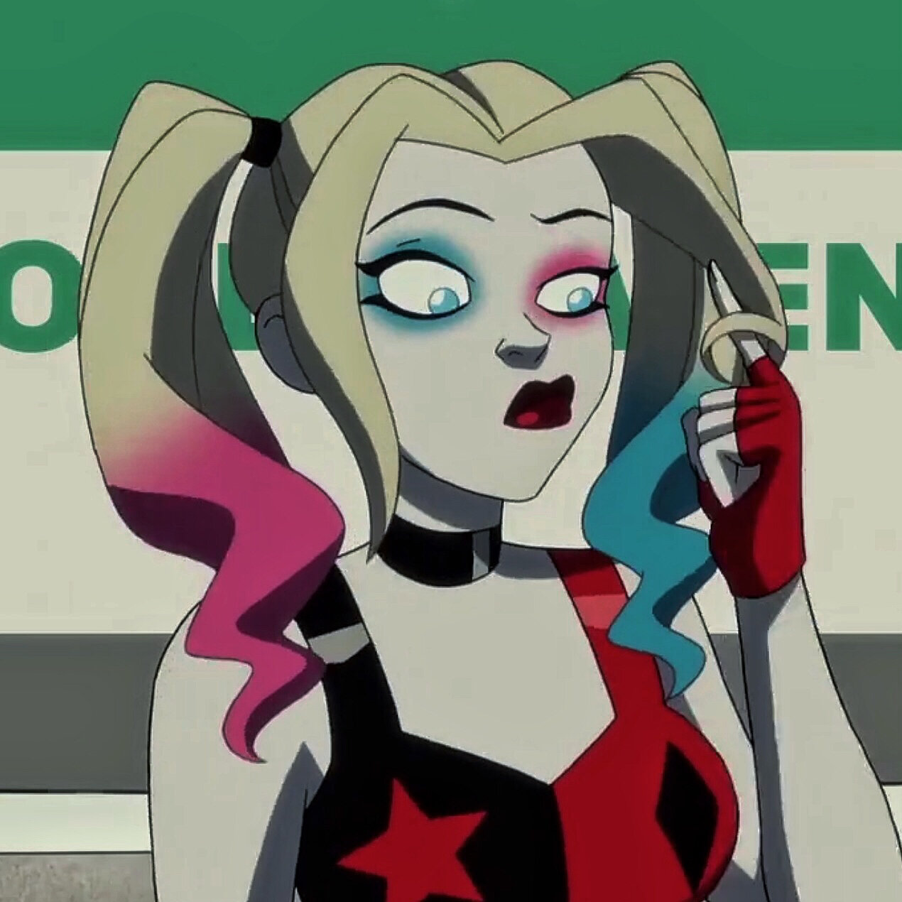 动漫小丑女头像(自制