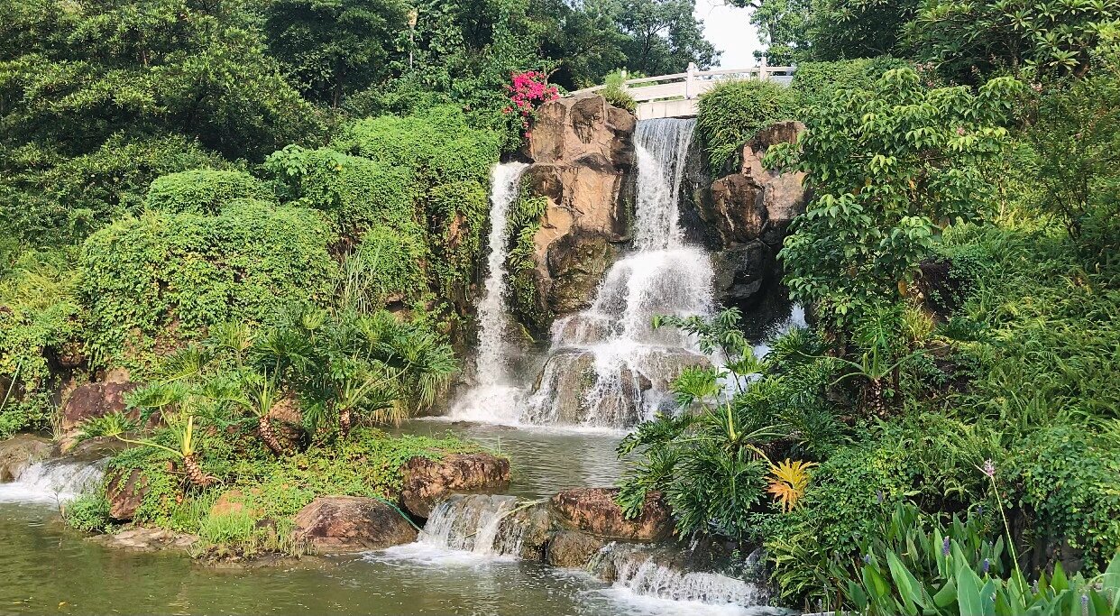 91美景欣赏 | 西樵山听音湖90 佛山周边游74在观心小镇旁的一个