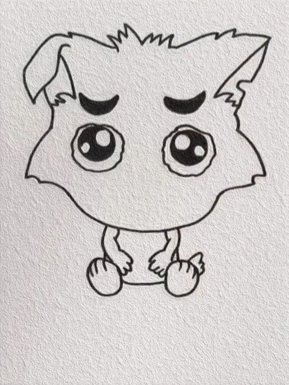 简笔画|是小灰灰呀(附步骤)9899 红太狼:"老羊,你把我老公抓哪儿