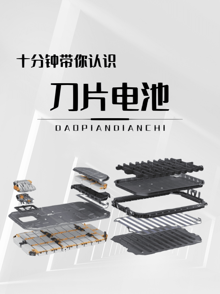 【扫盲贴】十分钟带你认识刀片电池91
