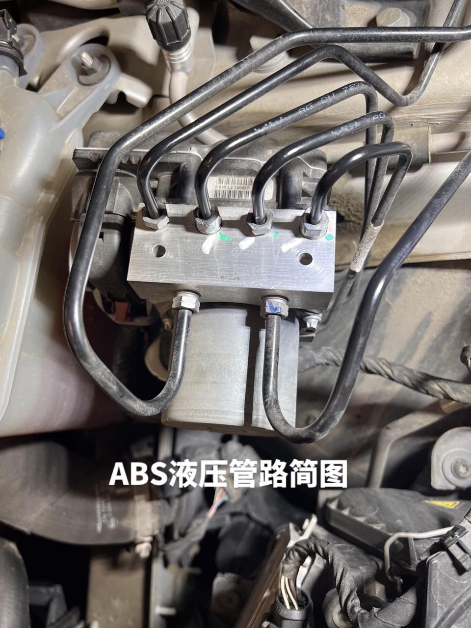 abs泵液压管路简图