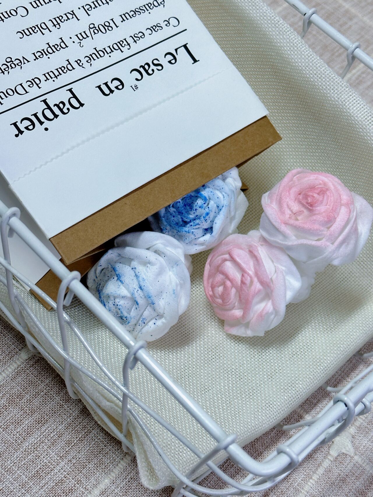 厚薄度适中的洗脸巾可以折 p4,5为这玫瑰花的简易教程 丝诺的