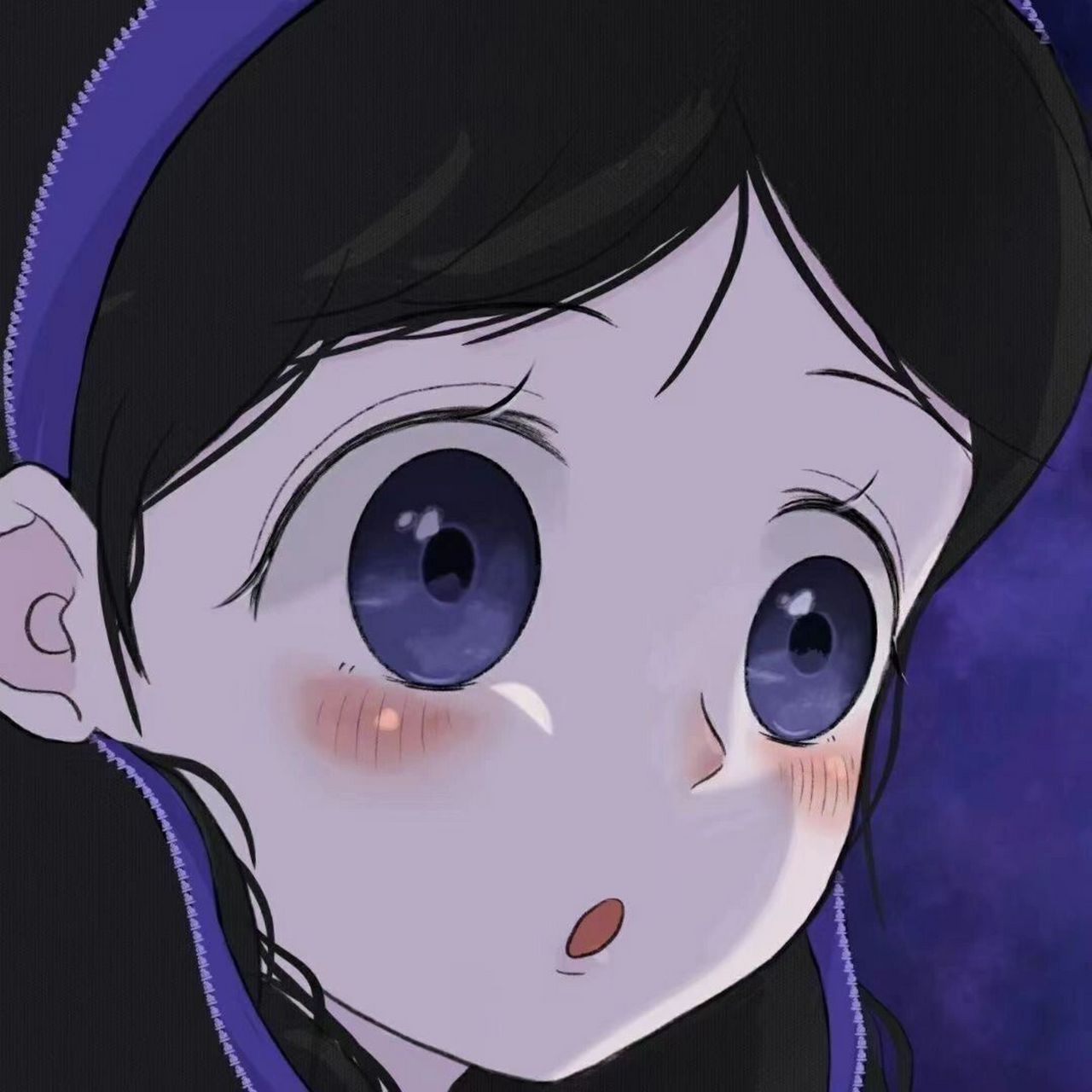 精选优质动漫女生头像 挑战一张封神的超耐看的动漫女头 很喜欢这种