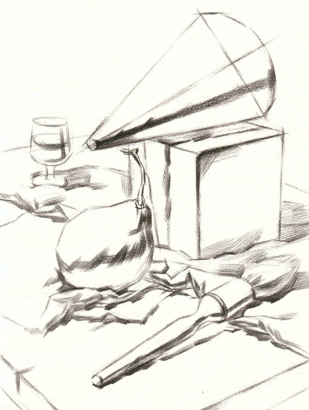 96步骤教学,素描静物组合画法7315731573