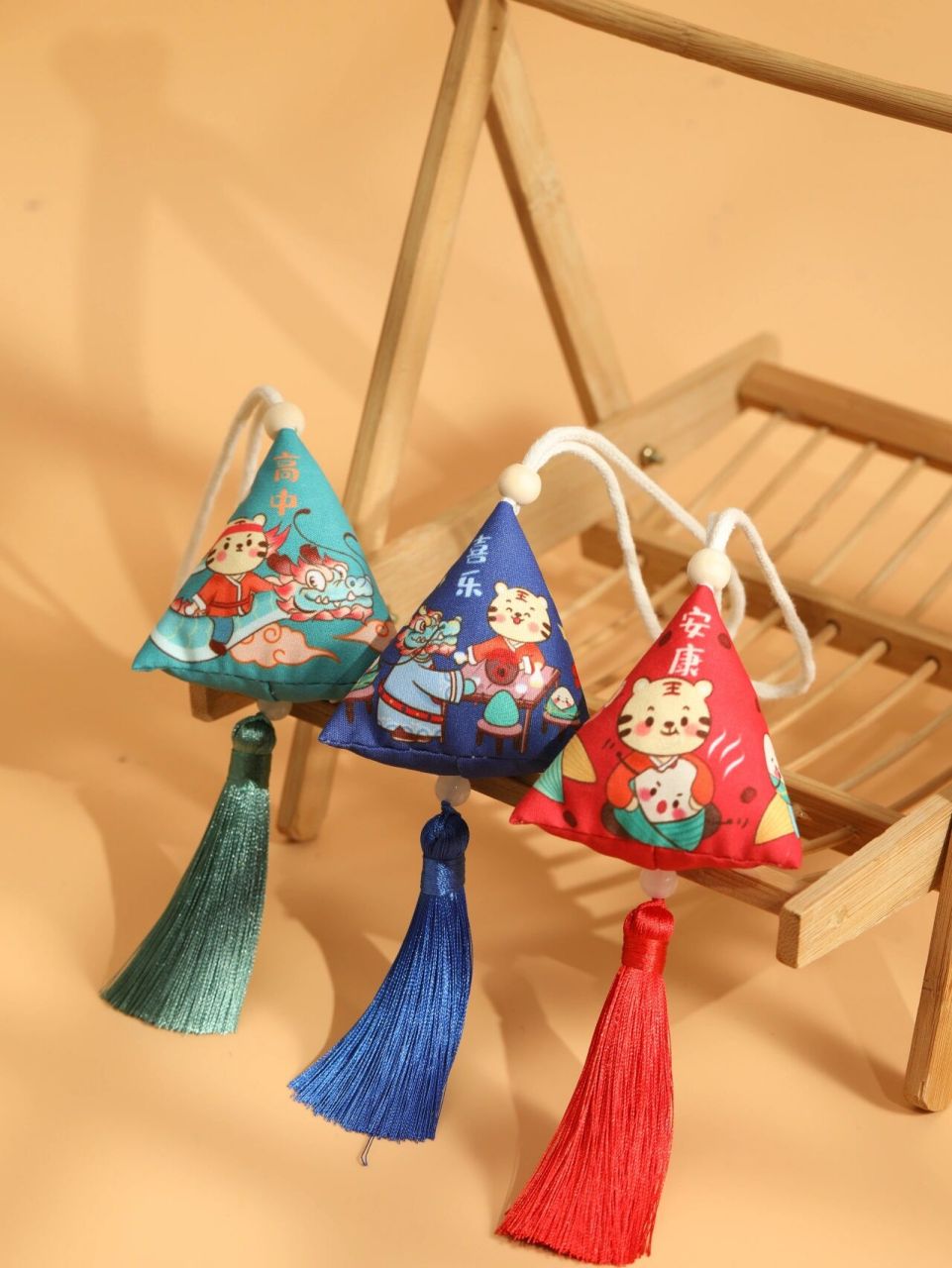 端午手工7015夏日驱蚊粽子香囊,可爱又实用 佩戴香囊在我觉得,是