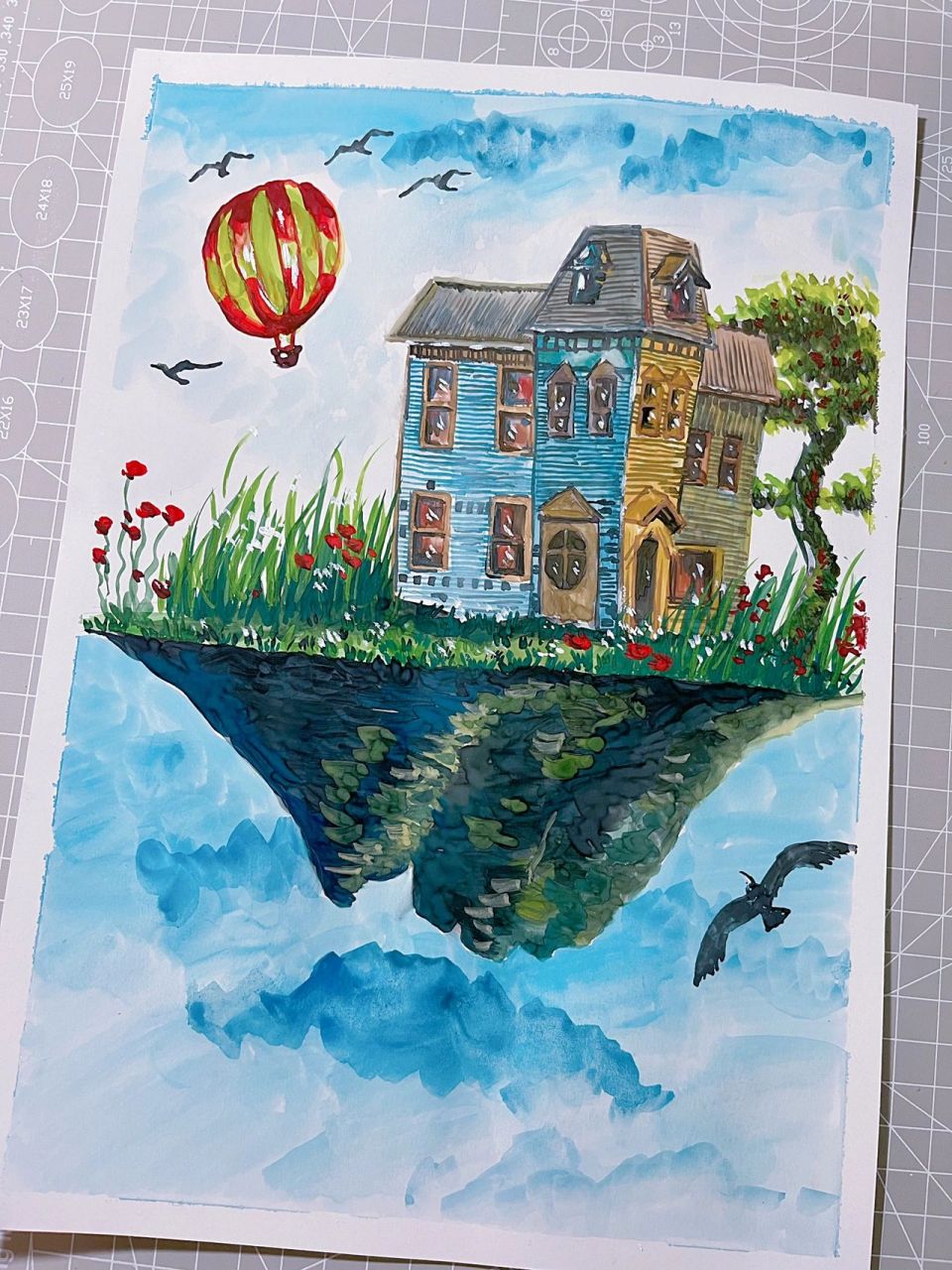 幼编主题绘画8/50《梦想王国》(想象篇) 发挥想象, 可以是对未来生活