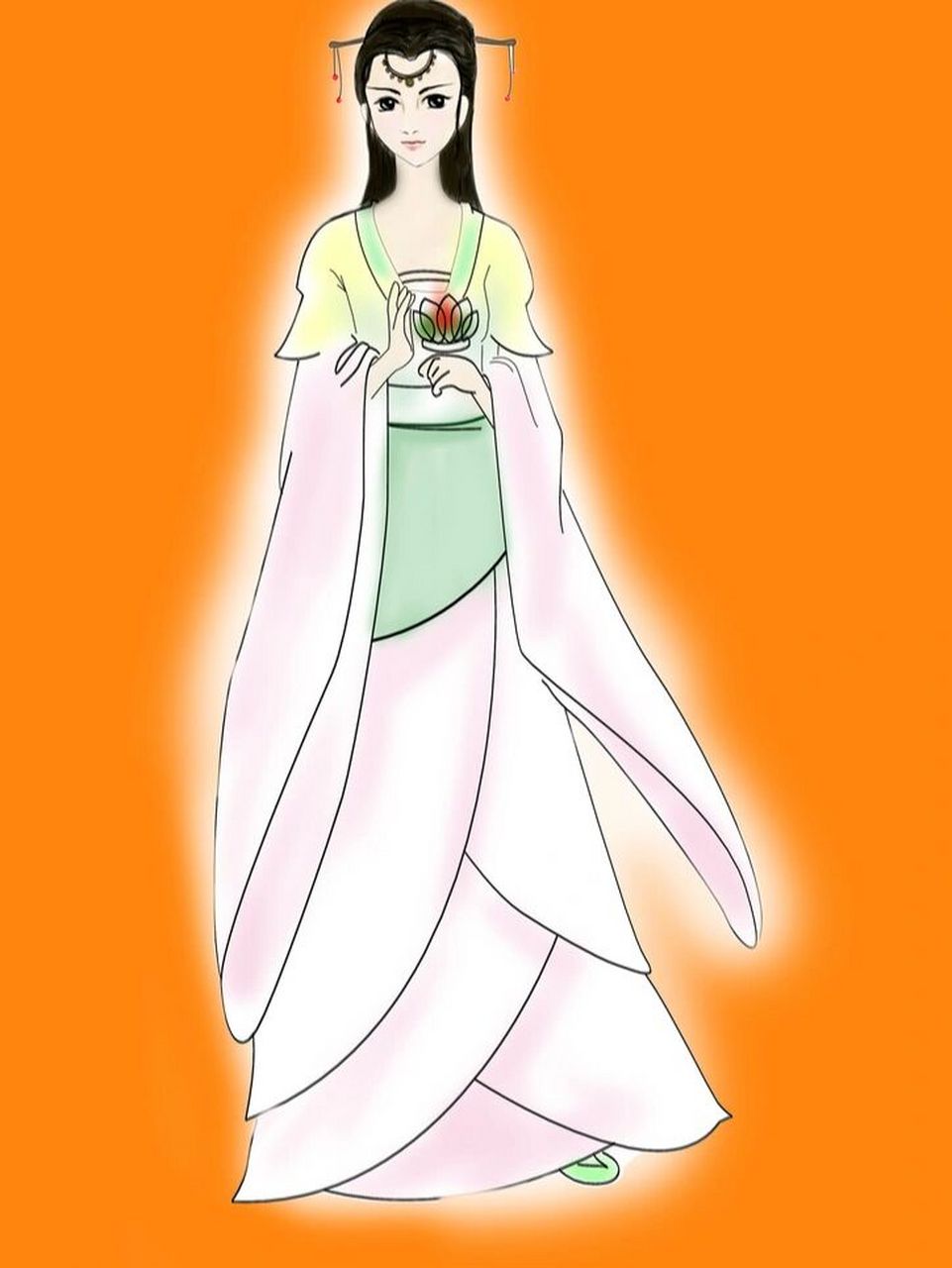 盘点历史传说中最美丽的十位女神仙 一,洛神宓妃 相传她是上古大神