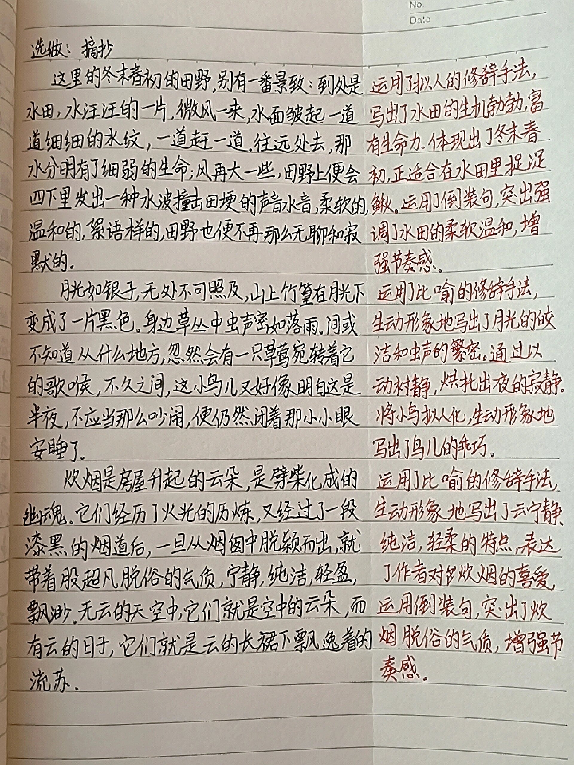 字丑的摘抄图片图片