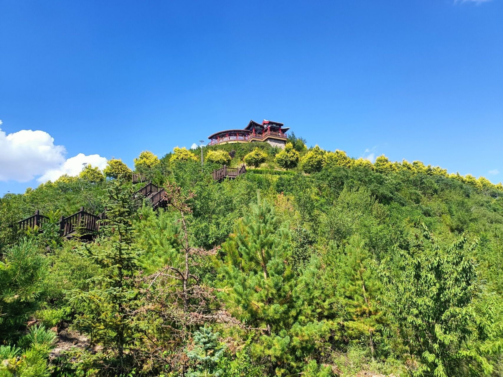 张家口有不少精致小公园    喜欢自然风光十足的公园,很适合观赏风景