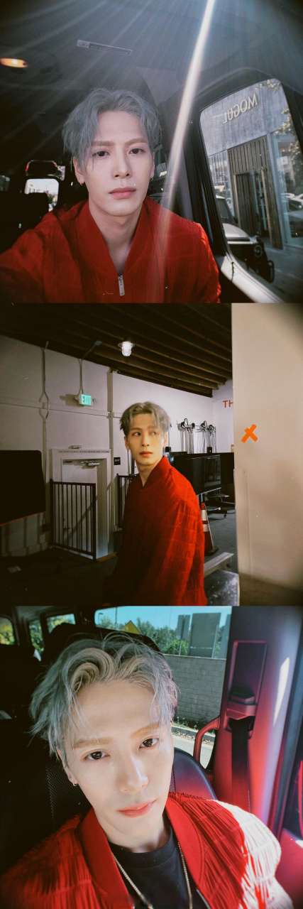 王嘉尔 | 胶片风日常合集 银发限定版的嘎嘎