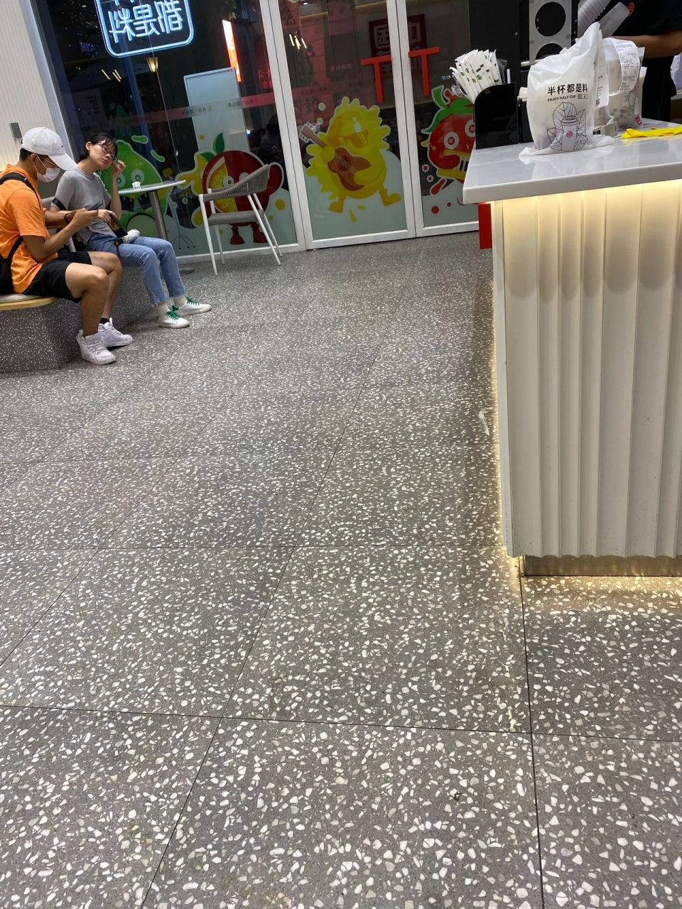 水磨石实拍效果图,耐看! 水磨石实拍效果图,耐看!