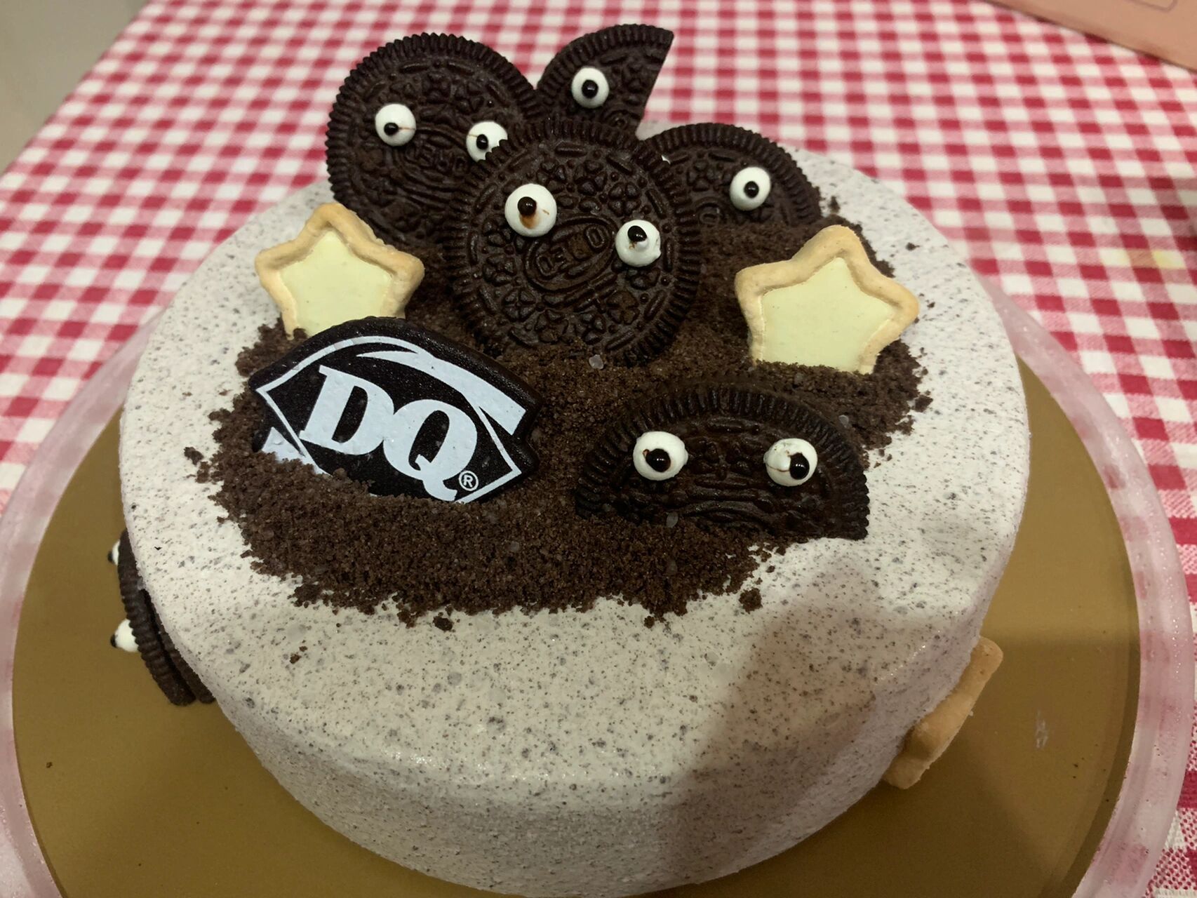 dq曲奇派对冰淇淋蛋糕 好吃!