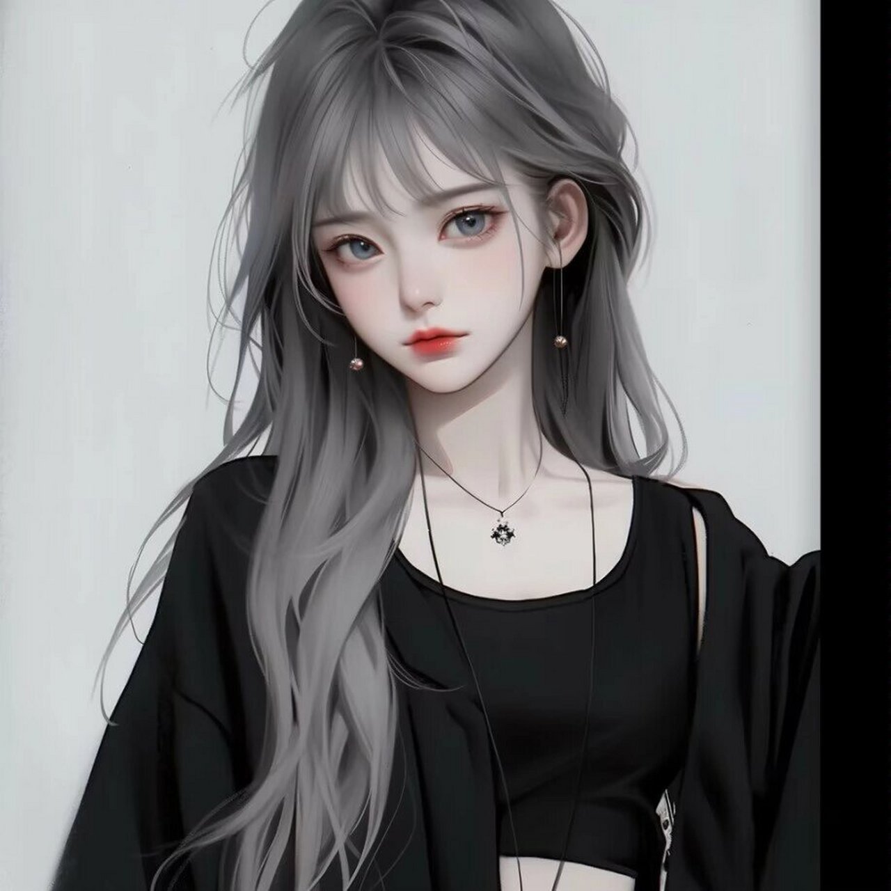 暗黑系女生酷飒头像|生人勿近 你是恶魔且为我所用