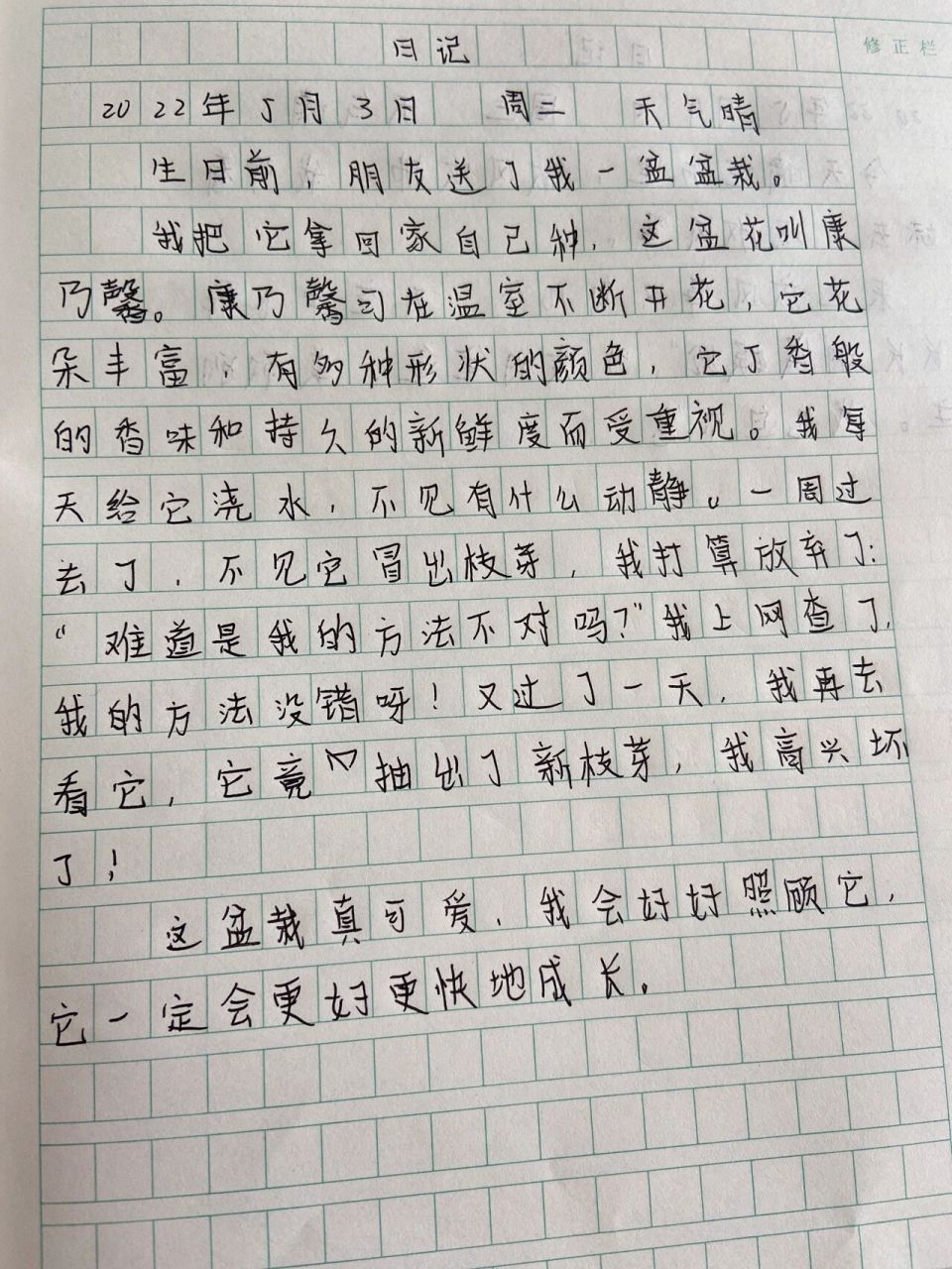 日记都是100字以上的哟