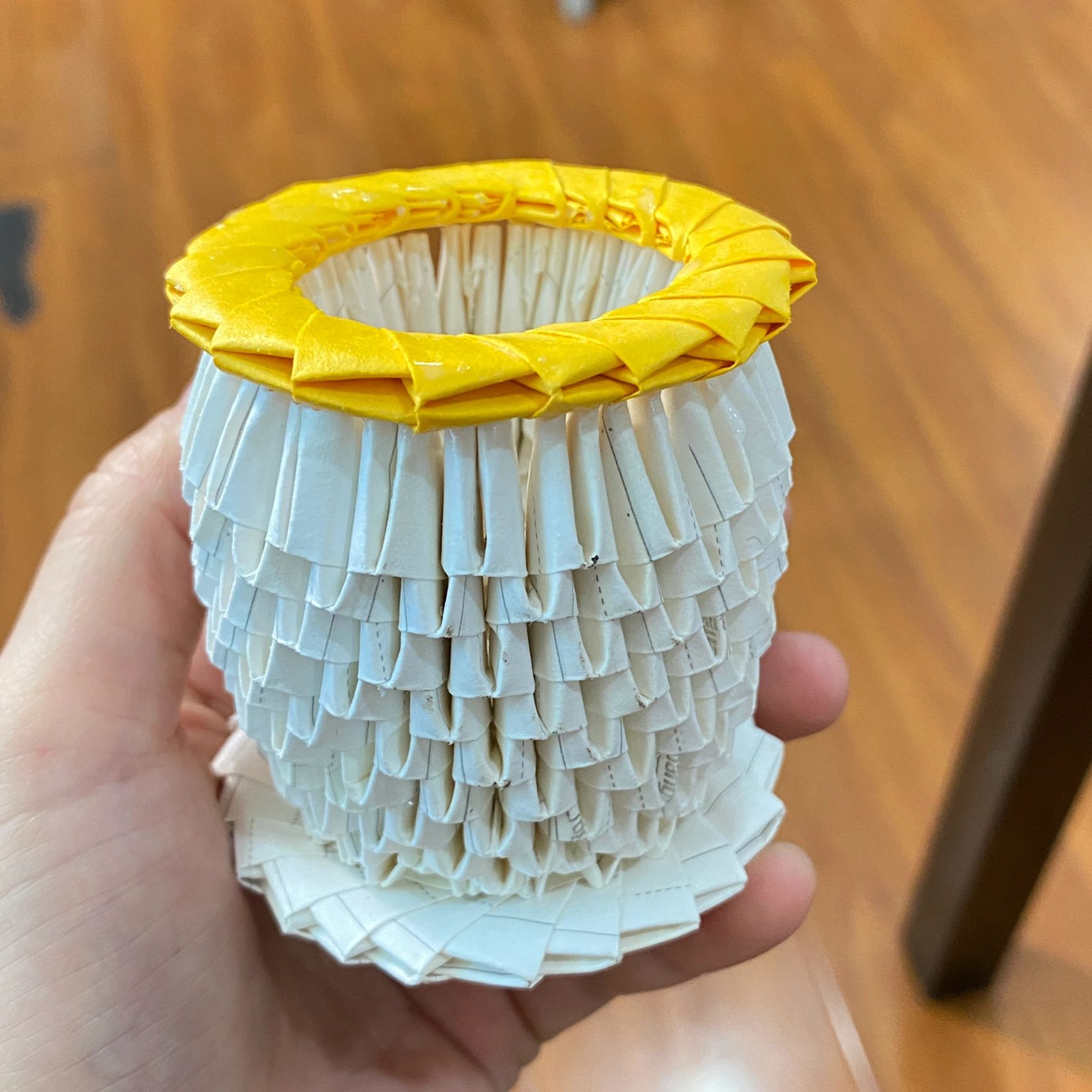 手工折纸【三角插茶壶04】 三角插,也称立体折纸,3d折纸,是折纸中的