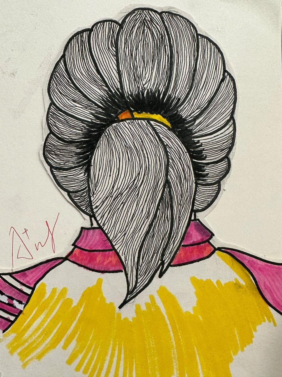 四年级美术 《猜猜我是谁》学生作品