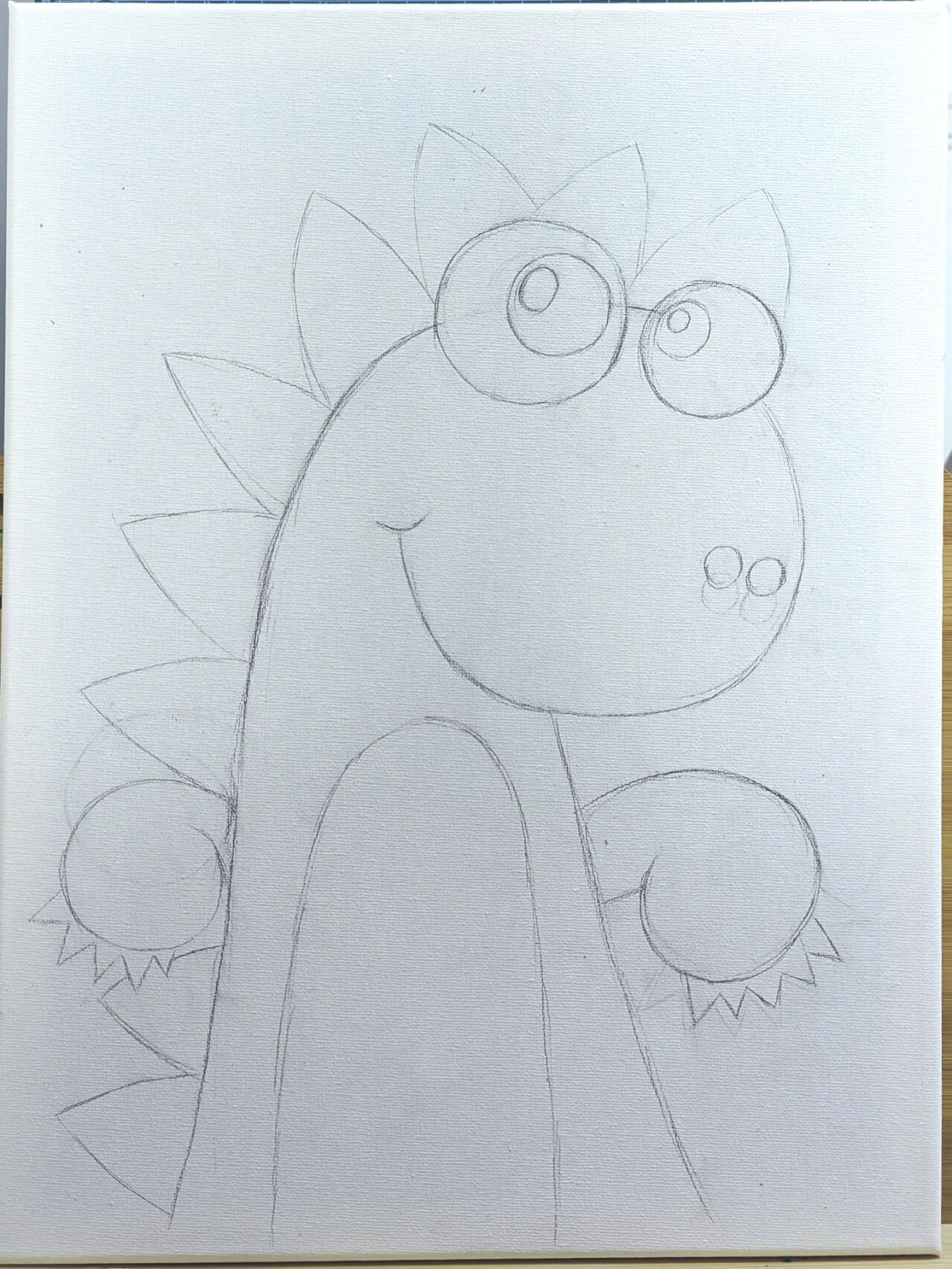 纸浆画 | 小恐龙(附步骤