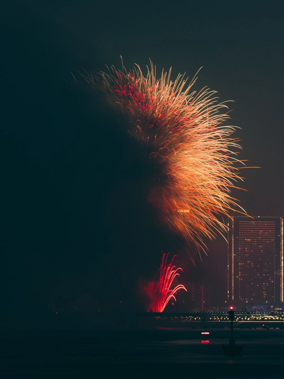 翻车的杭州烟花大会09 半城烟花半城烟07 四桥边随便拍了两张 第