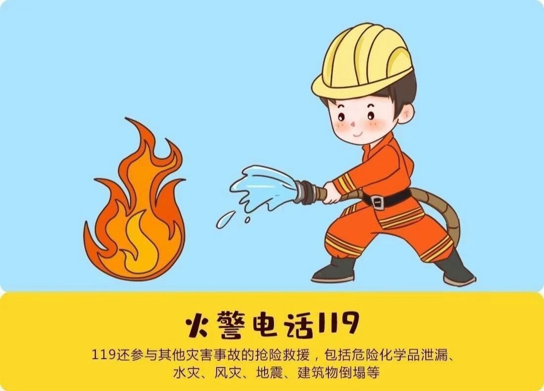 119消防安全环创素材 原图93直接保存