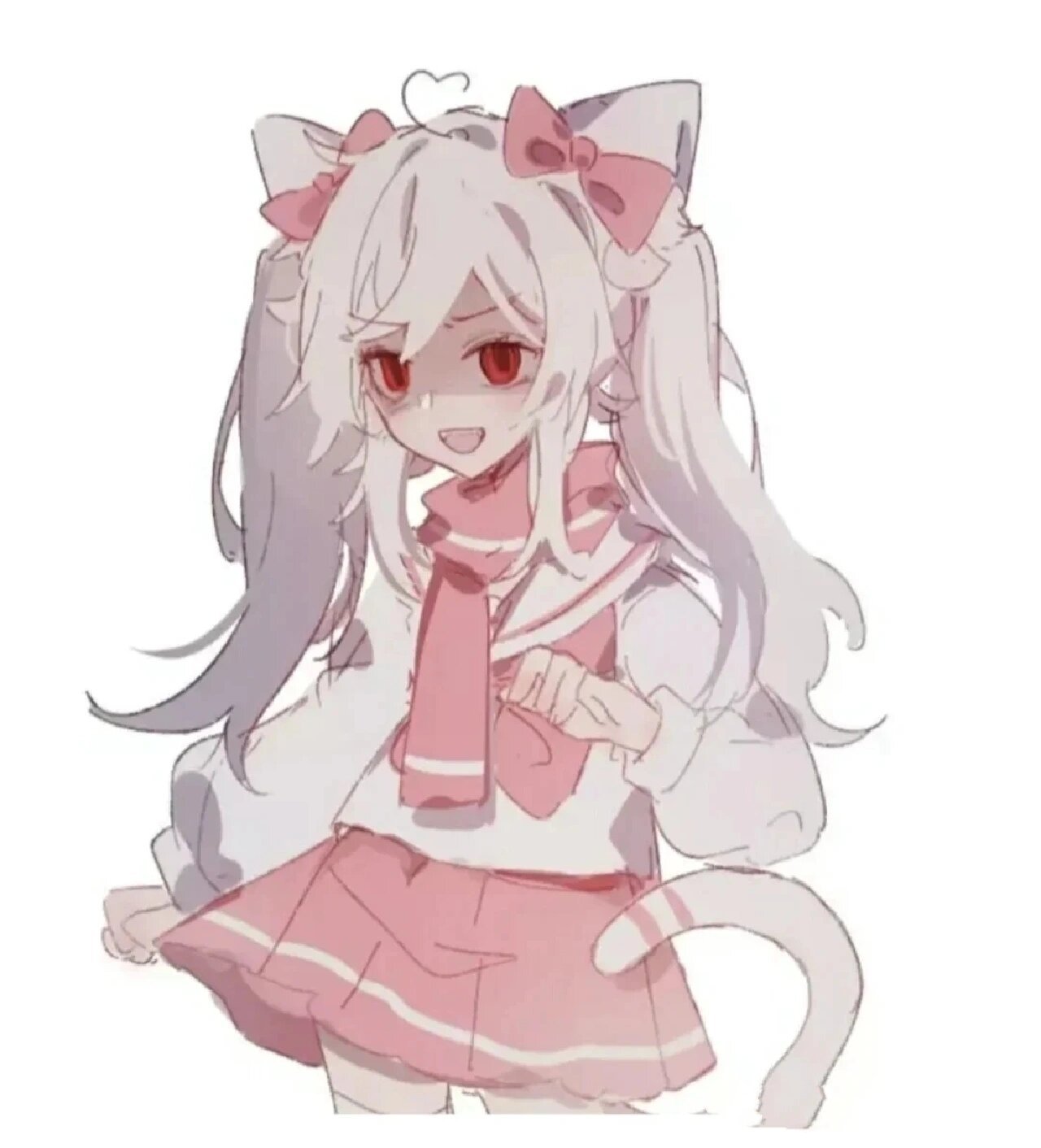 美猫猫与美羊羊的头像