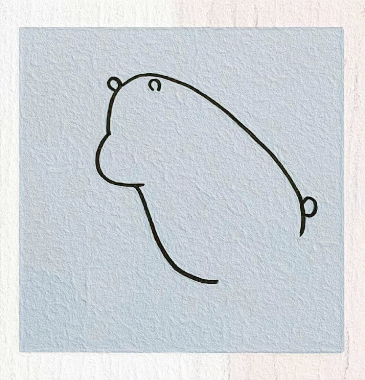 白熊简笔画教程(附有详细教程) 白熊送你一朵小红花94