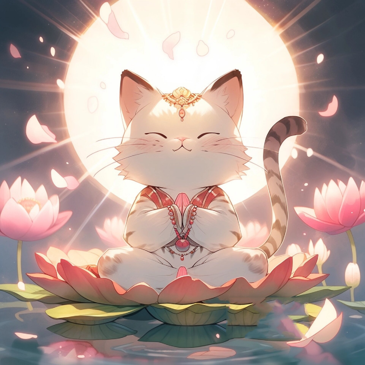 招财猫90好运莲莲94头像(^111611^)壁纸