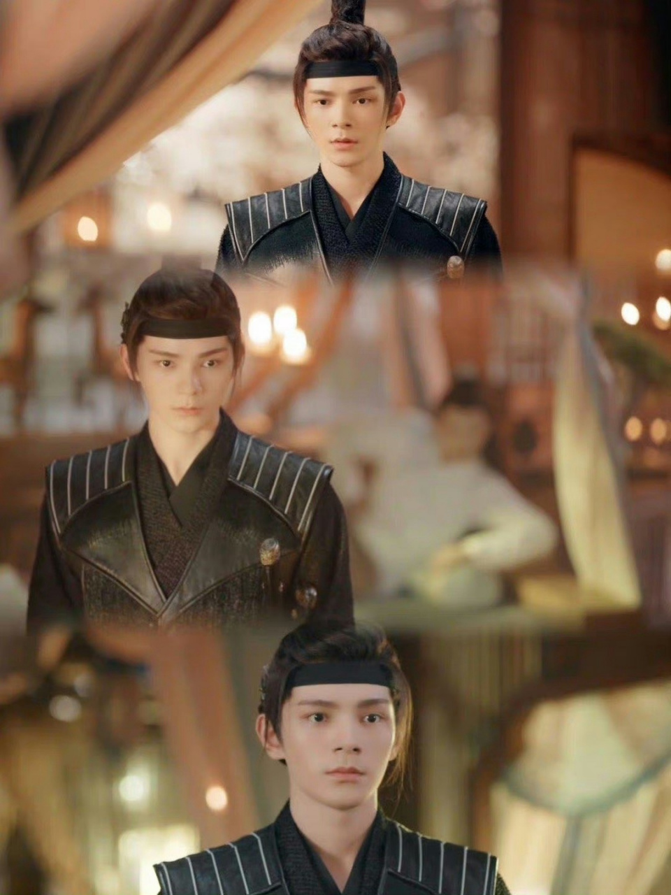 何昶希新剧边演边reaction##春闺梦里人鬼白看戏自带表情包#感觉看剧