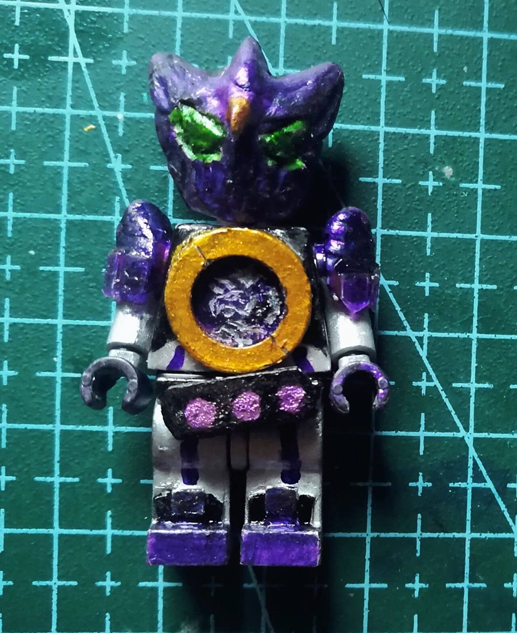 自改 乐高moc假面骑士欧兹人仔 之前改的,现在重新发下.