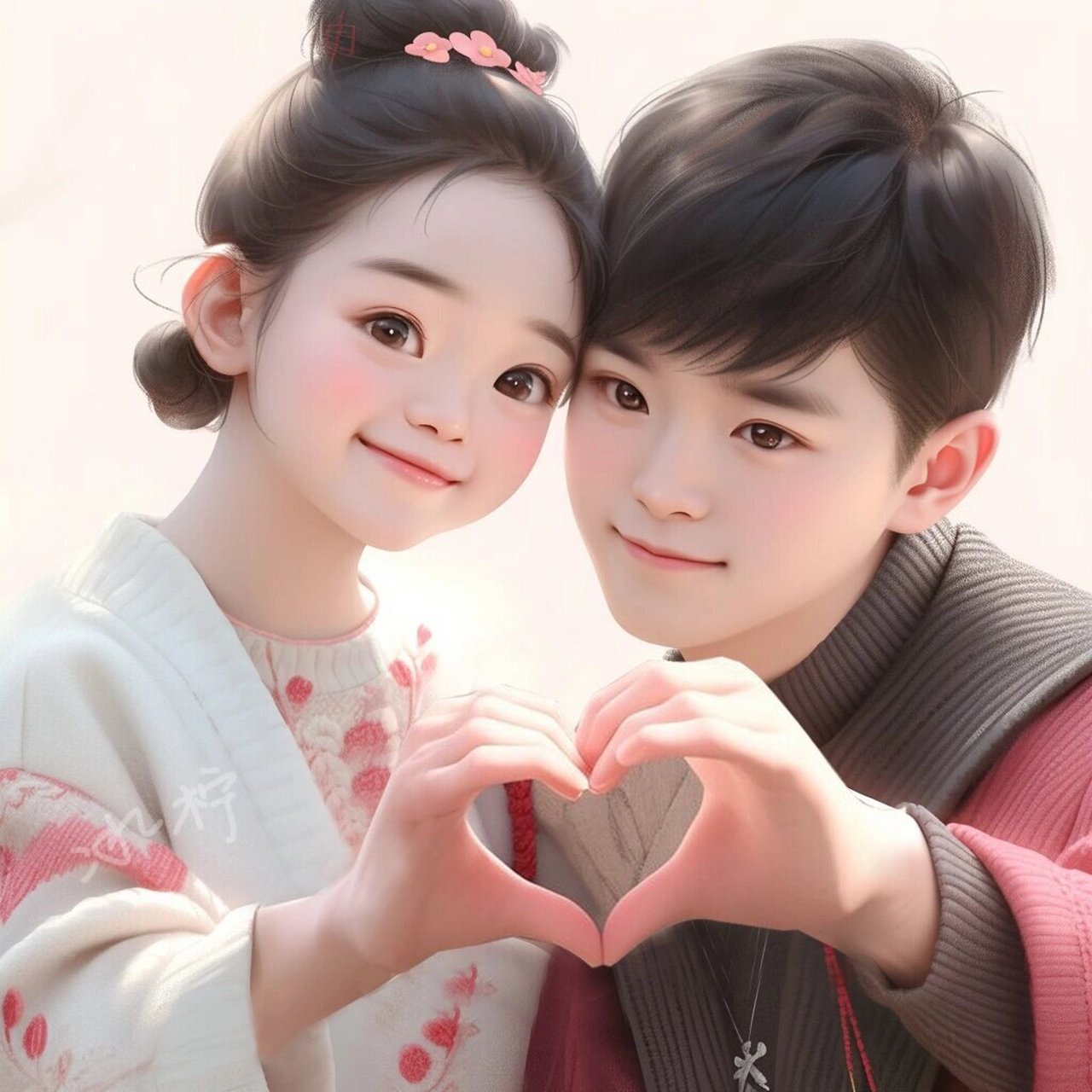 比心!超甜的古风情侣头像来咯! 你要的古风情头在这!