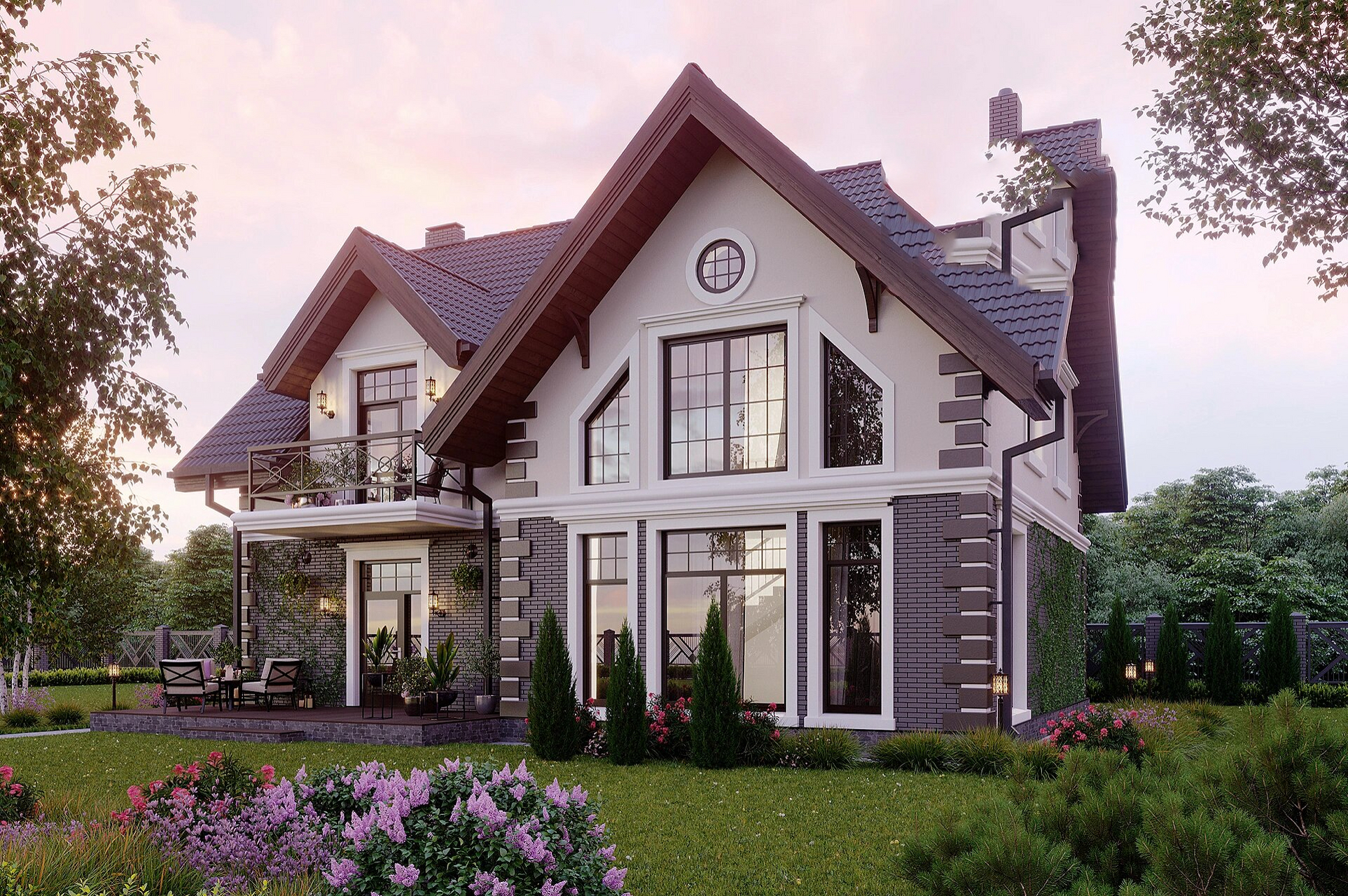 房子92 灵感来源于北欧风格自建别墅93 外观精致典雅,极具设计感