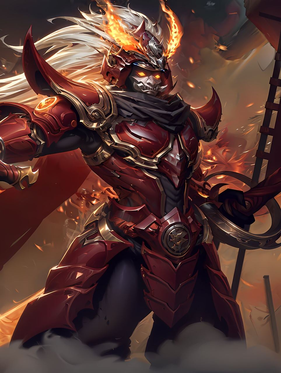 王者荣耀  宫本武藏 地狱之眼 鬼剑武藏