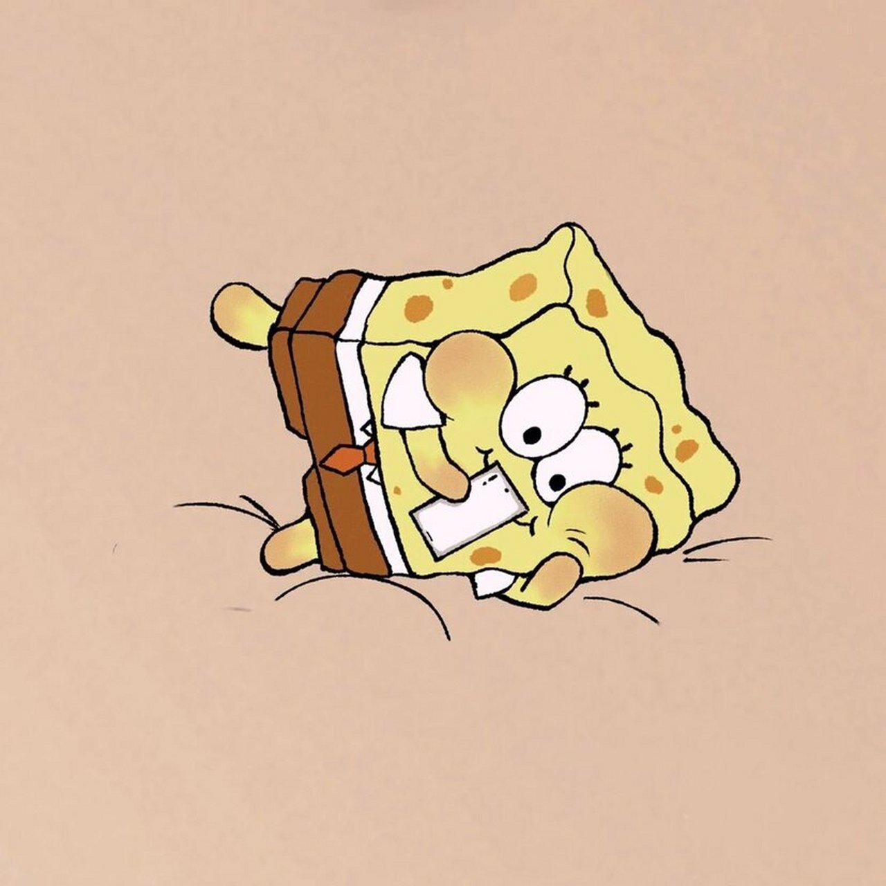 可爱的海绵宝宝和派大星情头来啦 夏日海绵宝宝情头