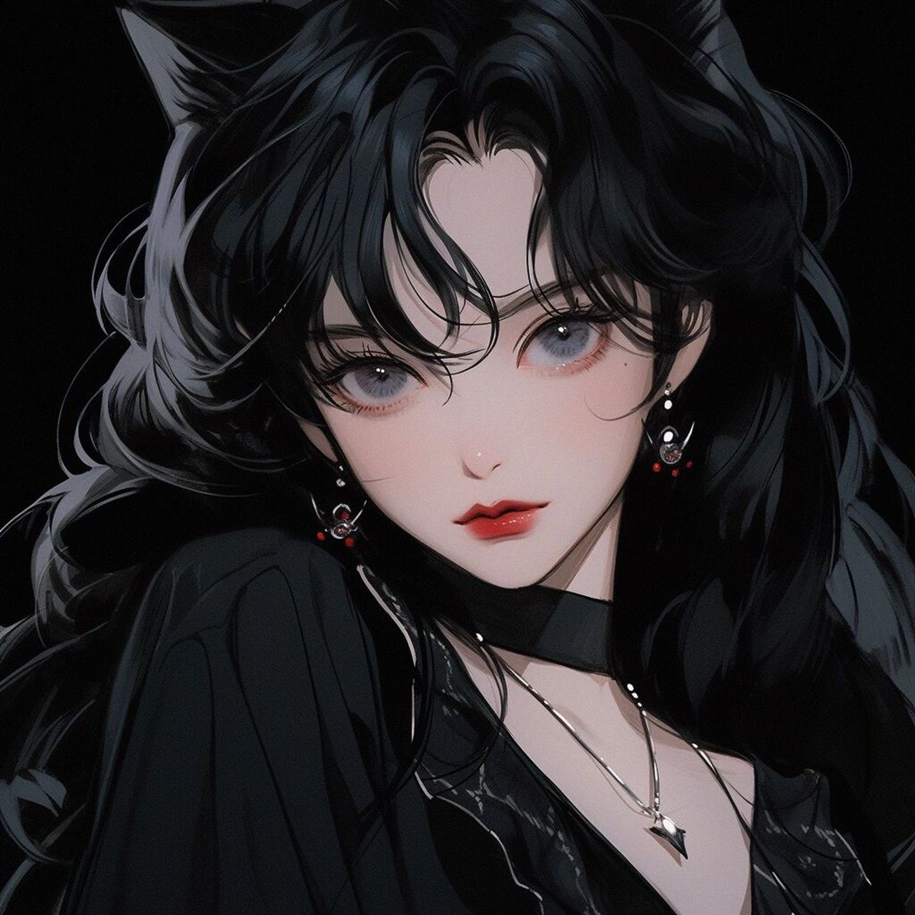 新风格猫系女孩 挑战全网最拽最有气质的猫儿女生系列,不服来辩!