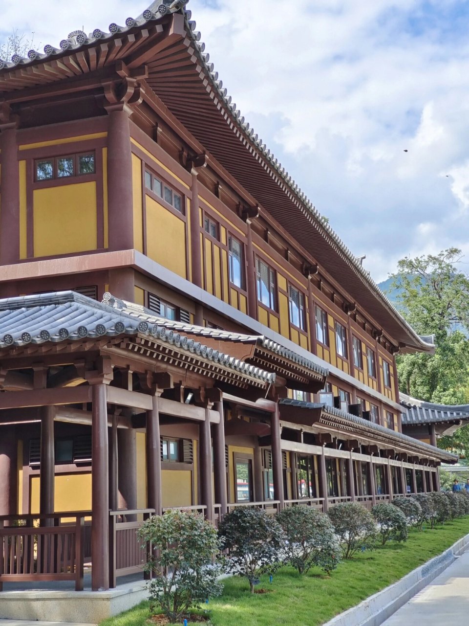 韶关云门寺-别再说像京都啦 云门寺真的好漂亮,每一张都舍不得拼图.