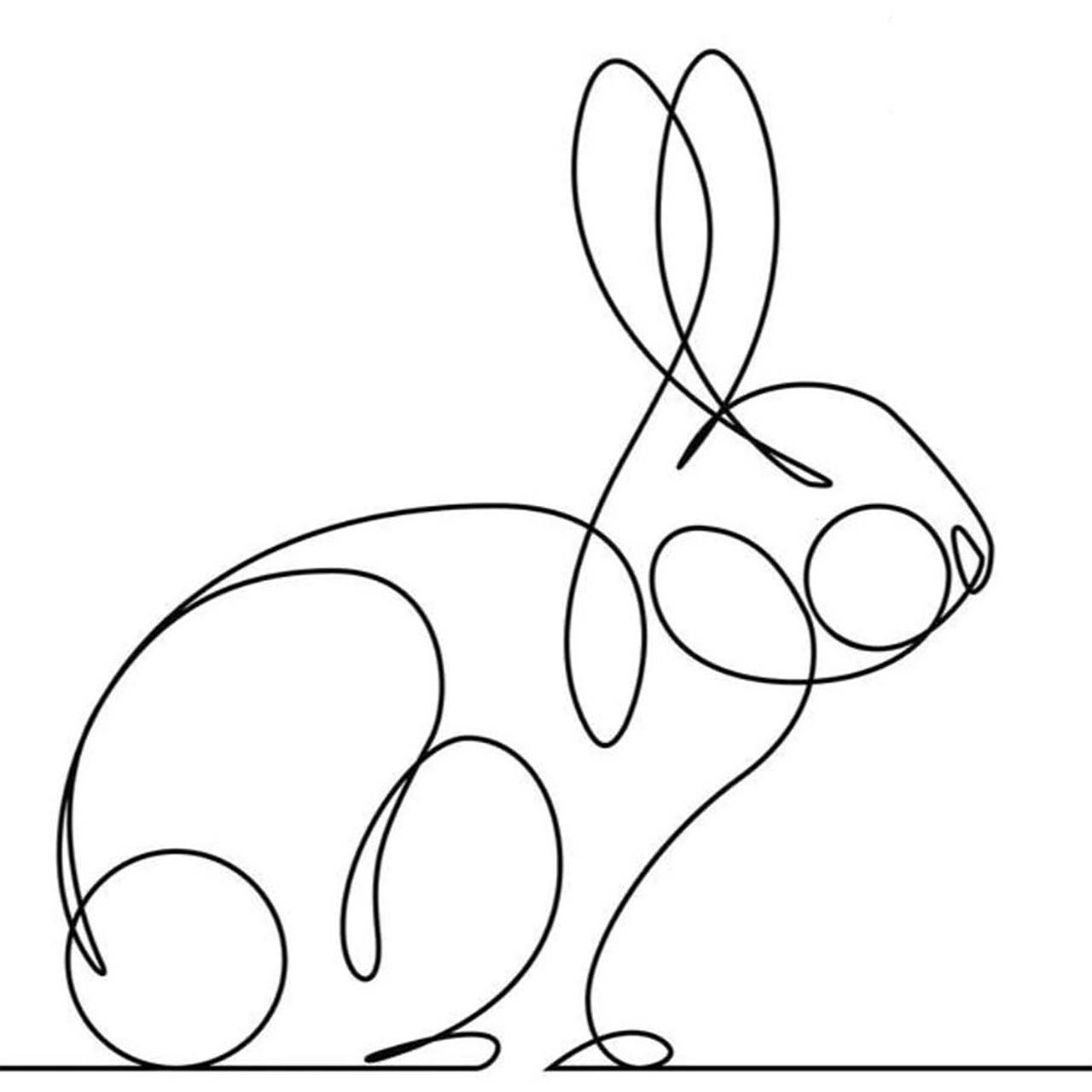 线条之美 一笔画图片 分享图片来自网络