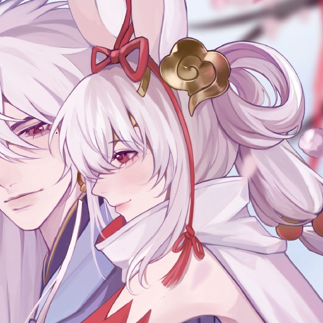 王者情头|信离兔年限定—炽霜斩|祈雪灵祝 "今朝若是同淋雪,此生也算