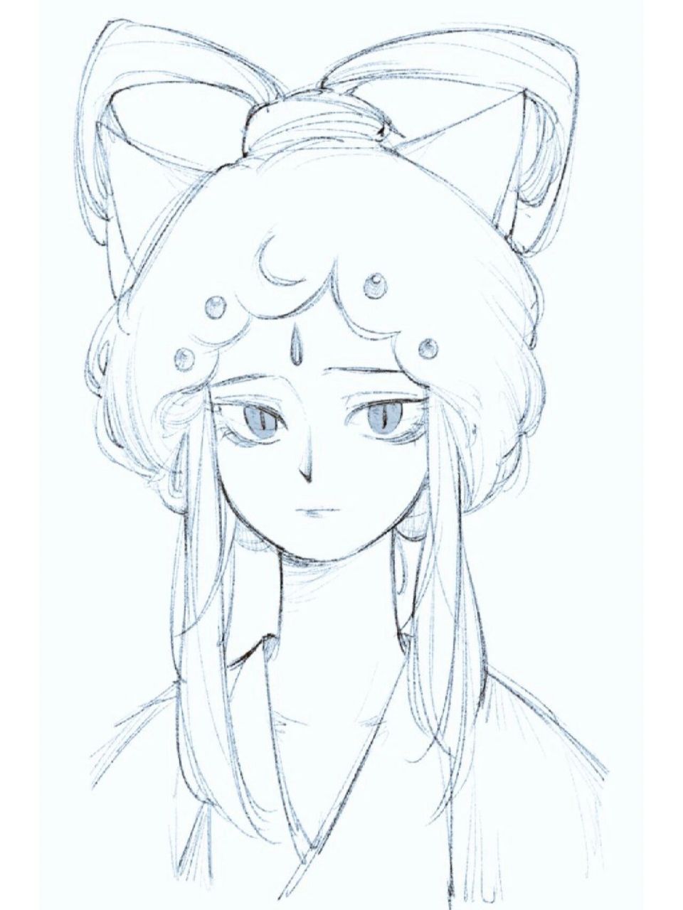 画了京剧猫的俩姐妹!