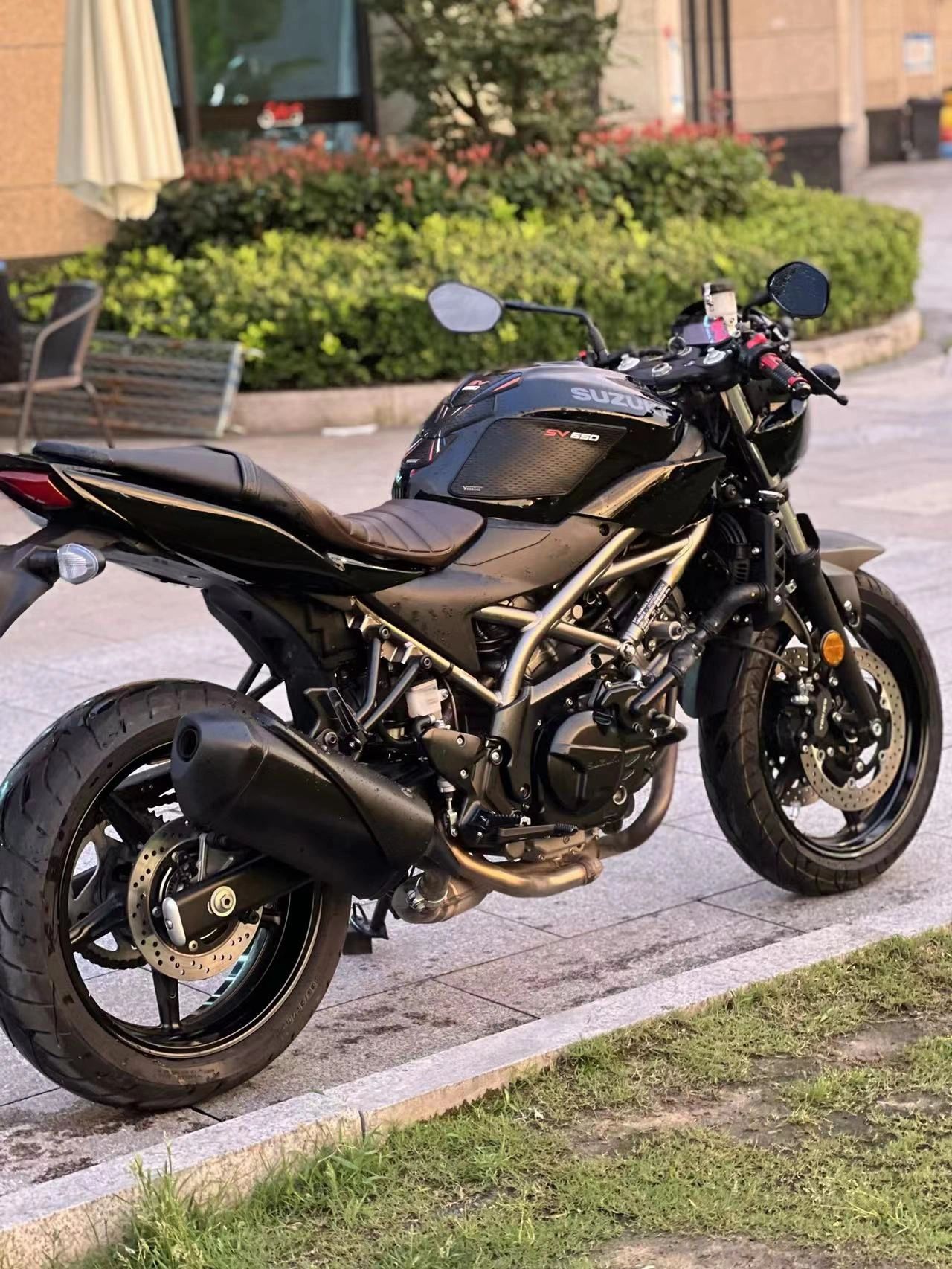铃木sv650 短刀侍卫 21-7 铃木 短刀 蒙面超人 sv650x 21年3月出厂,7