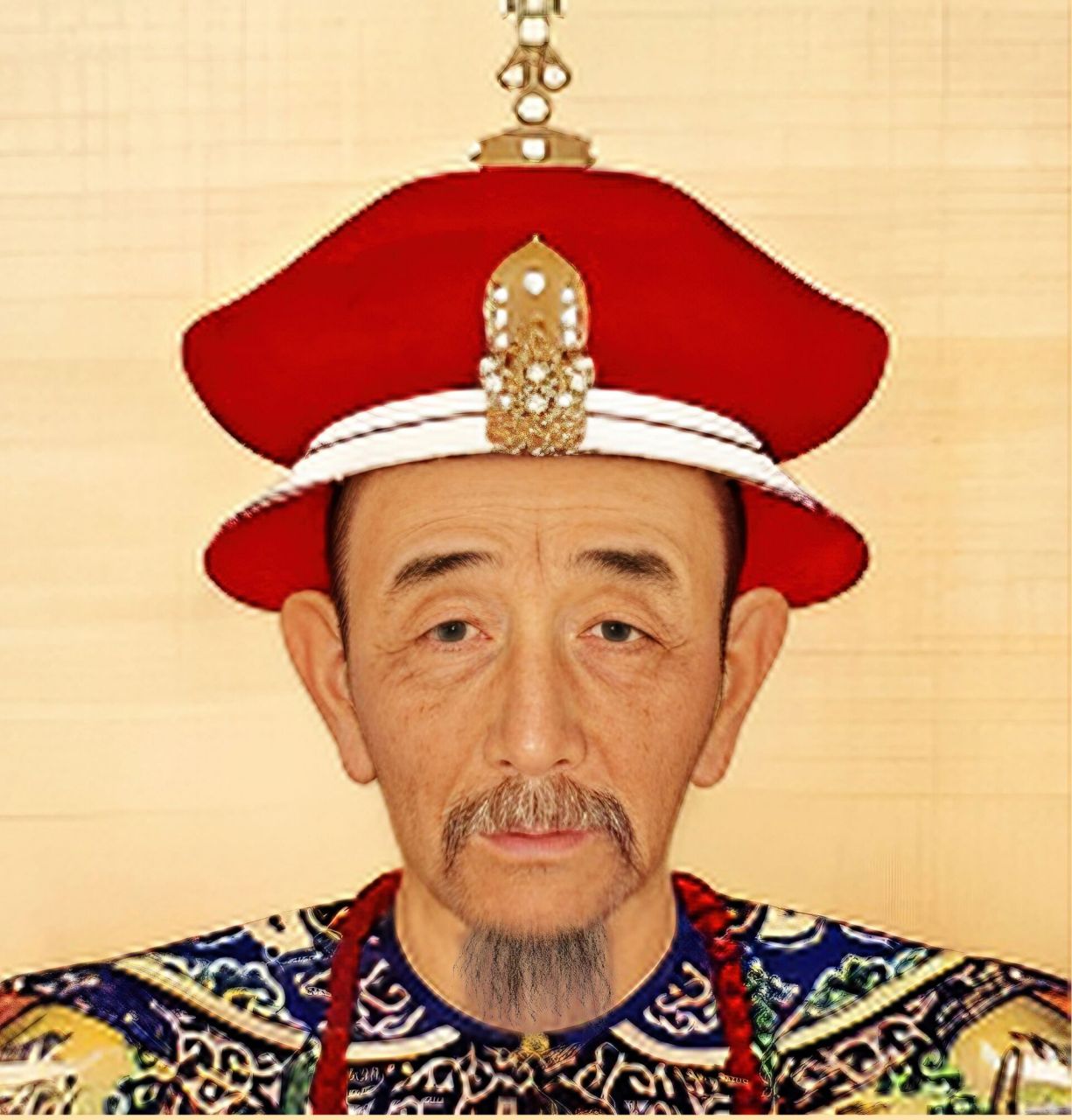 康熙帝的青年和老年变成真人是什么样?