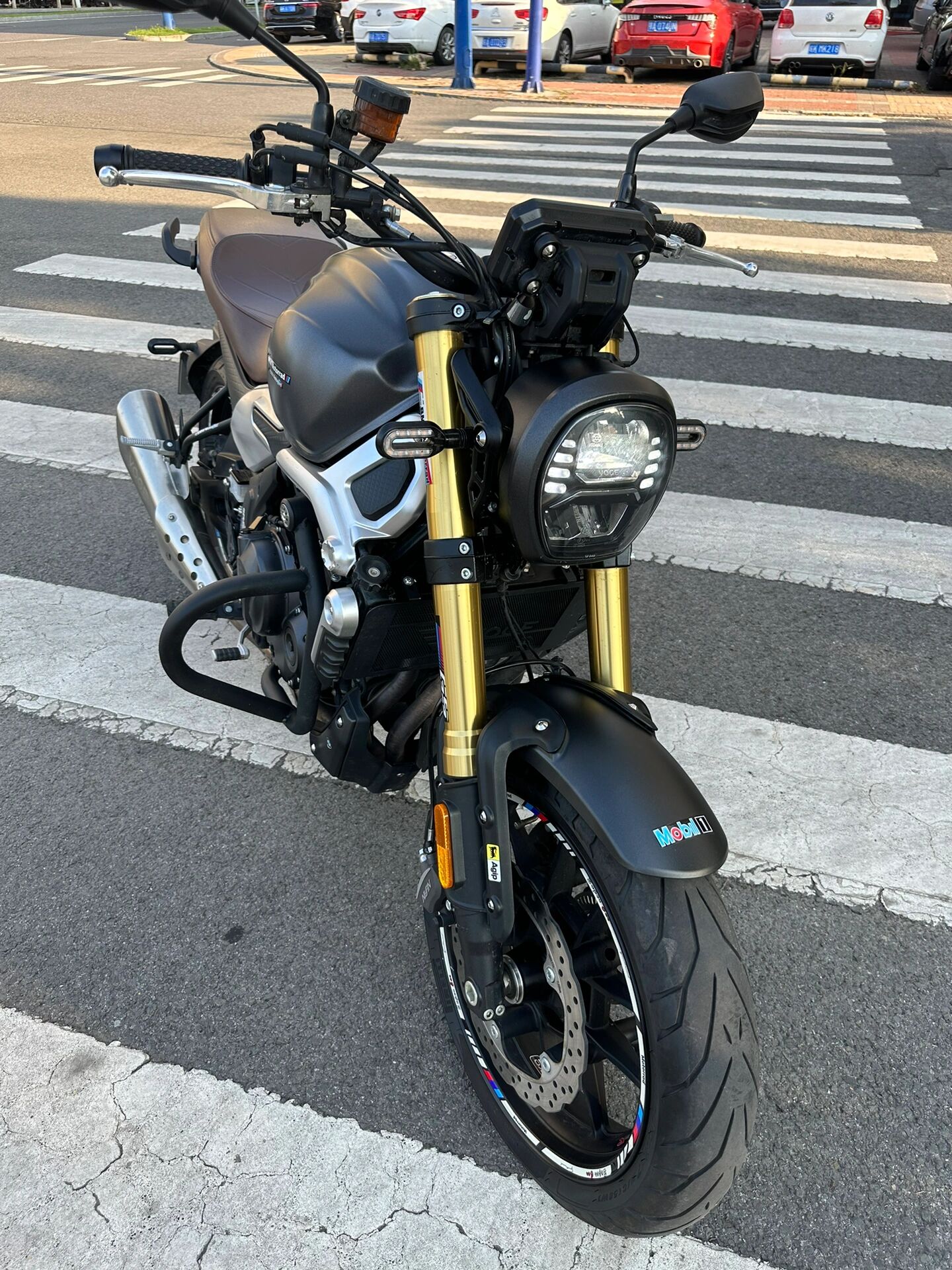 21年无极500ac,非常精致的一款复古街车!