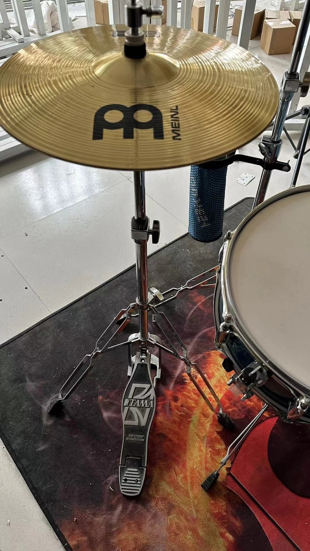 全新演奏级tama架子鼓一套  麦尔hc  tama架子鼓一套,五鼓四镲几乎