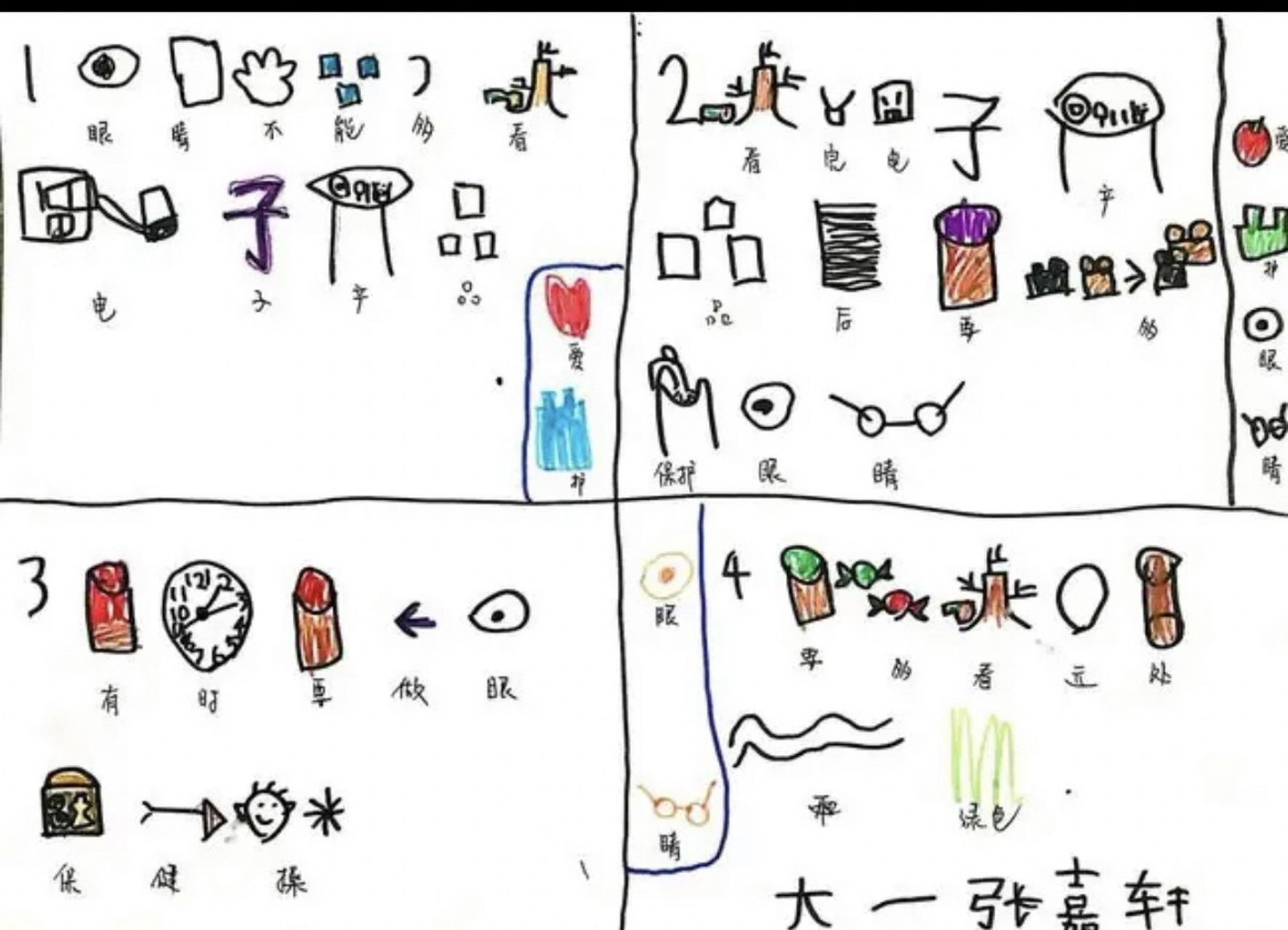 前书写准备的必要性    今天有幸听得一位专家的关于前书写能力培养的