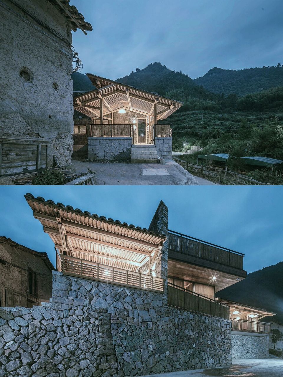 武义梁家山清啸山居民宿|浙江 项目基地位于浙江省金华武义县梁家山村