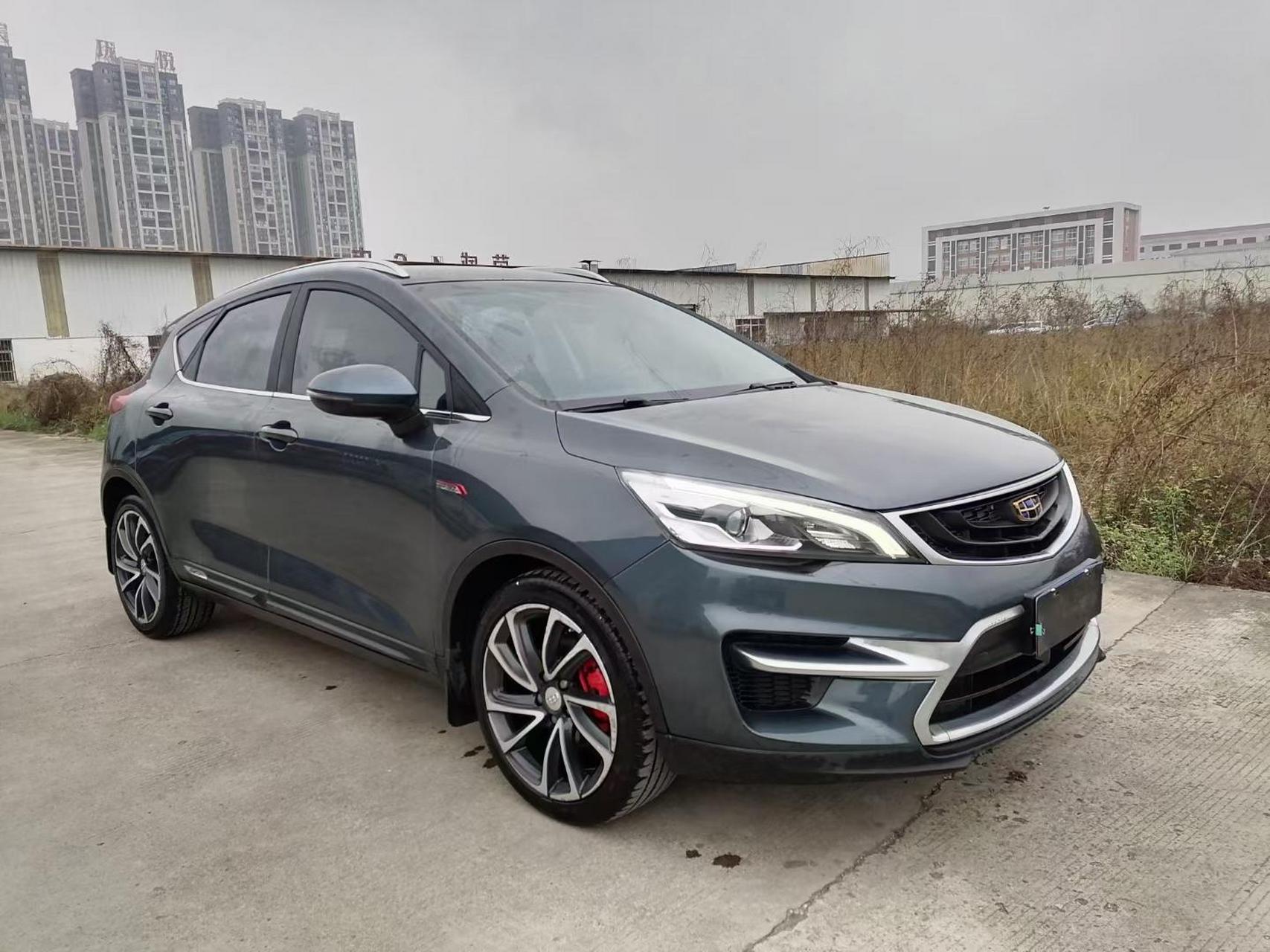 吉利帝豪gs小越野车,配置为:排量1.