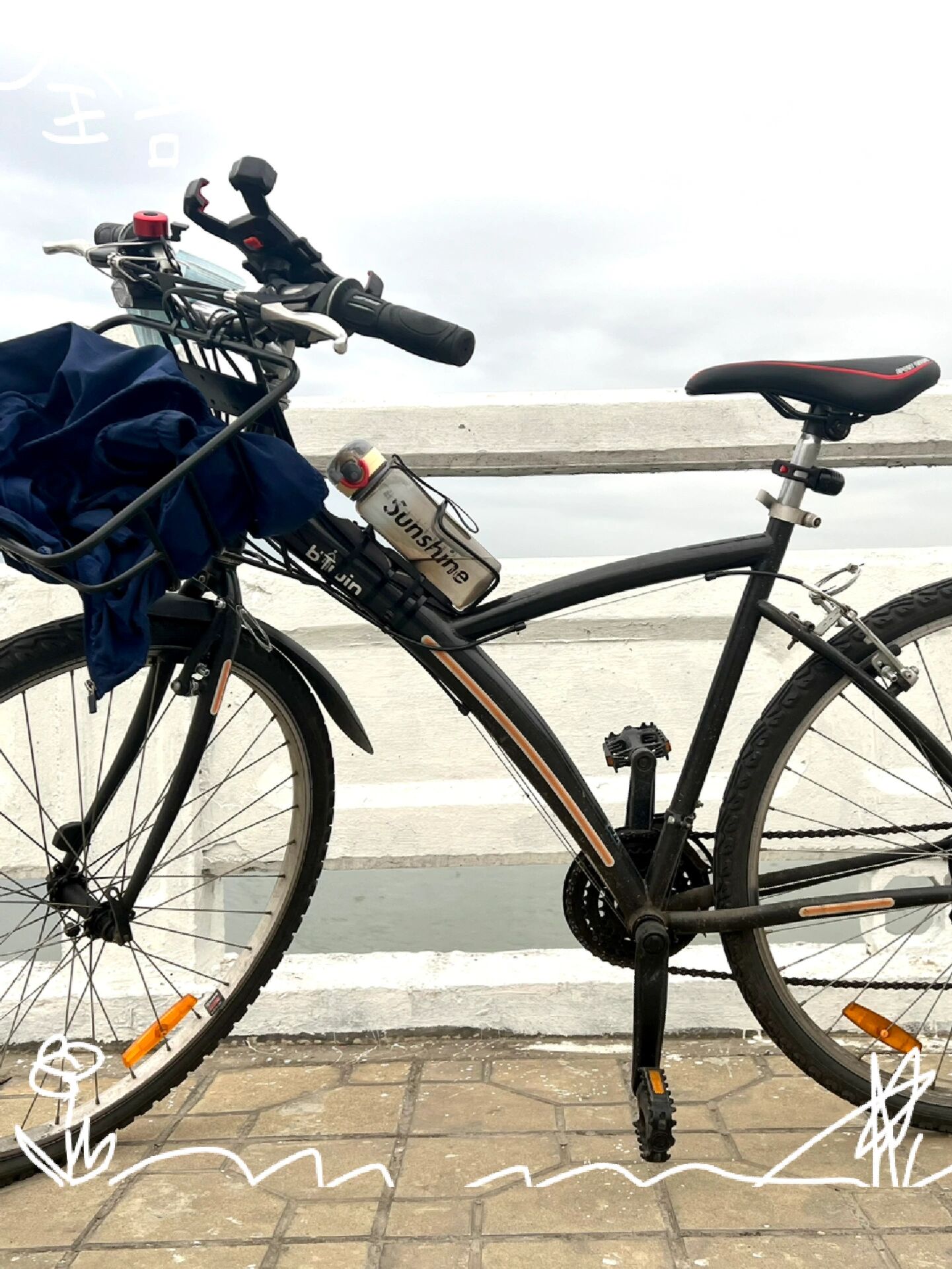 自行车推荐06迪卡侬 riverside50006 六年的自行车终于被我折腾坏