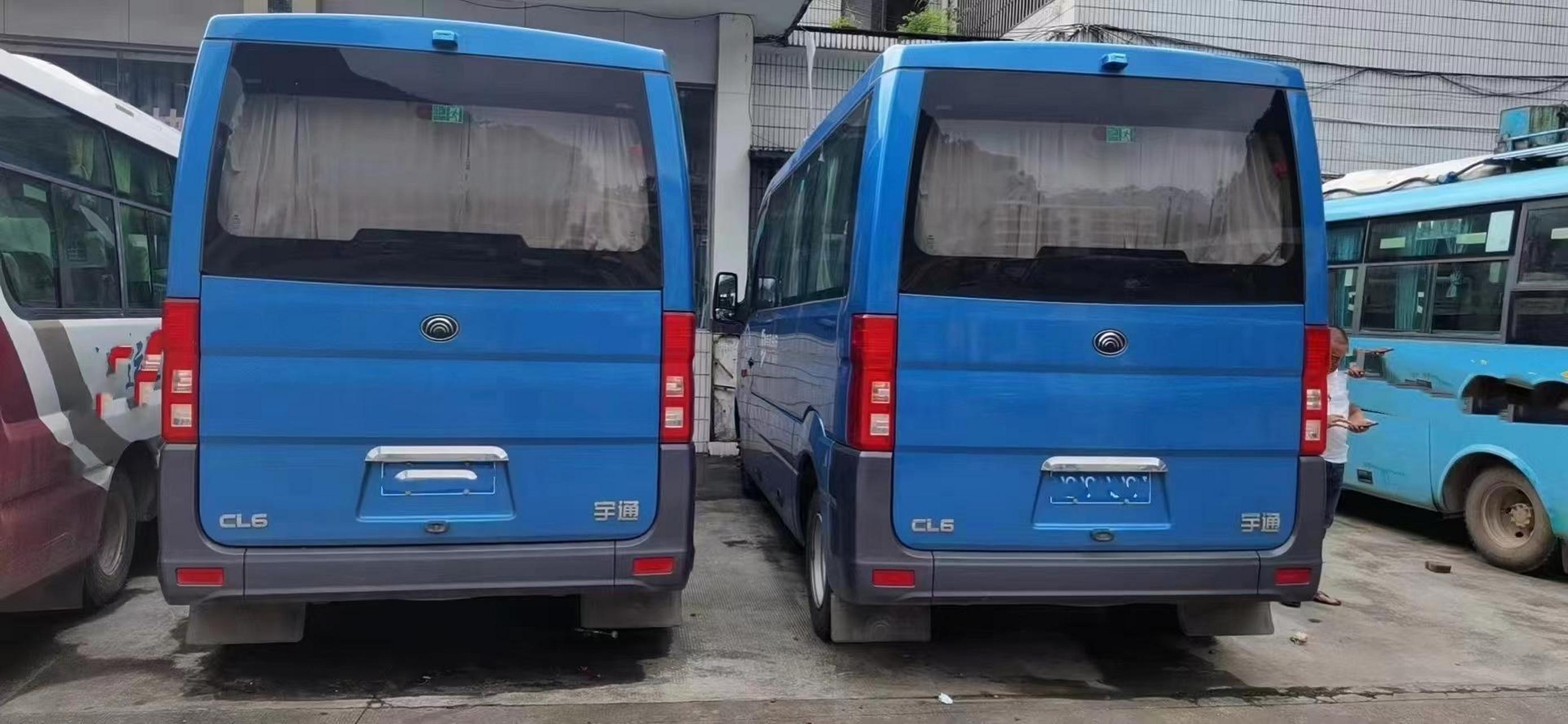 2020年12月宇通cl6 9座车型,蓝牌,国五排放, 上柴150发动机,全车原版
