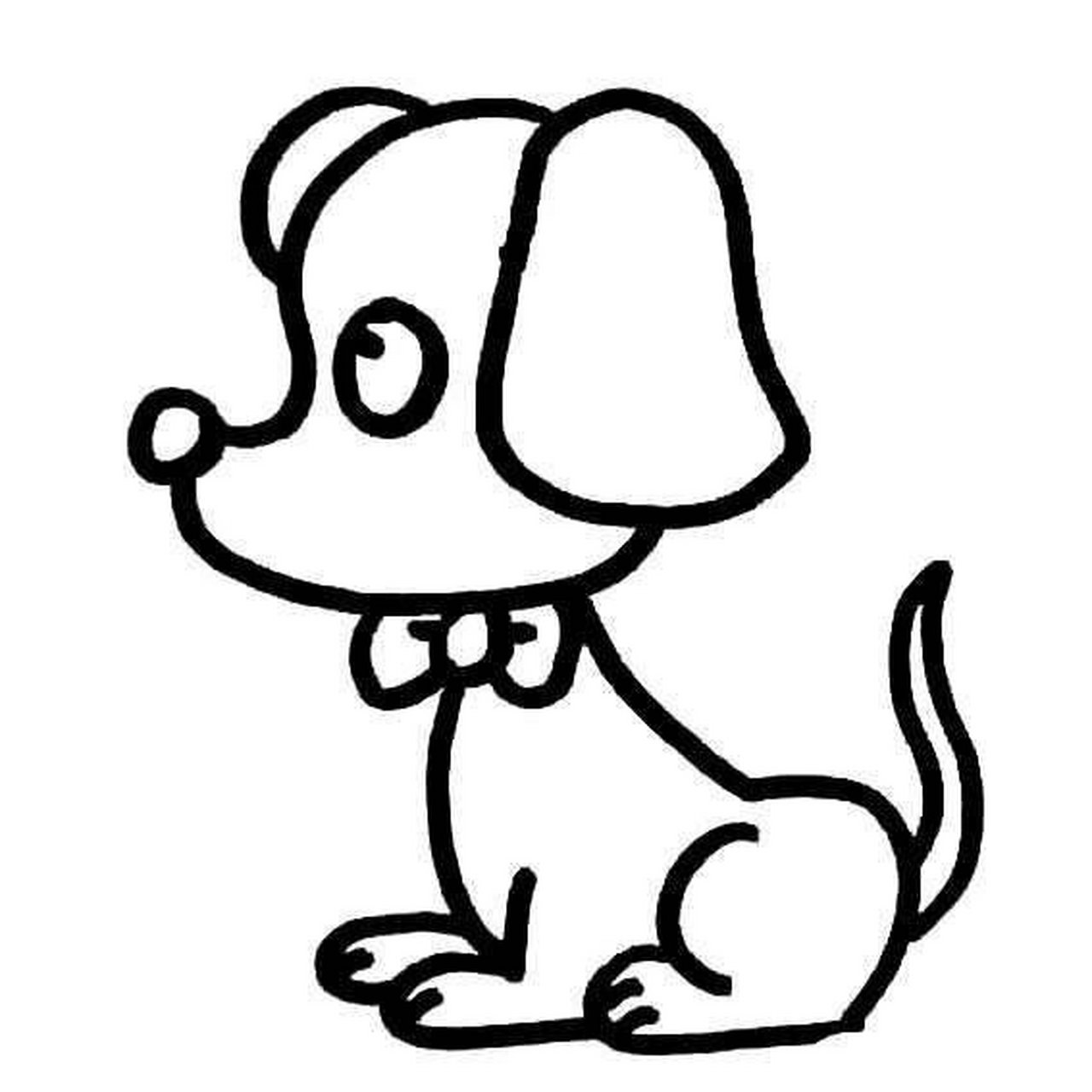 简笔画涂色‖动物系列 可直接打印涂色呦!